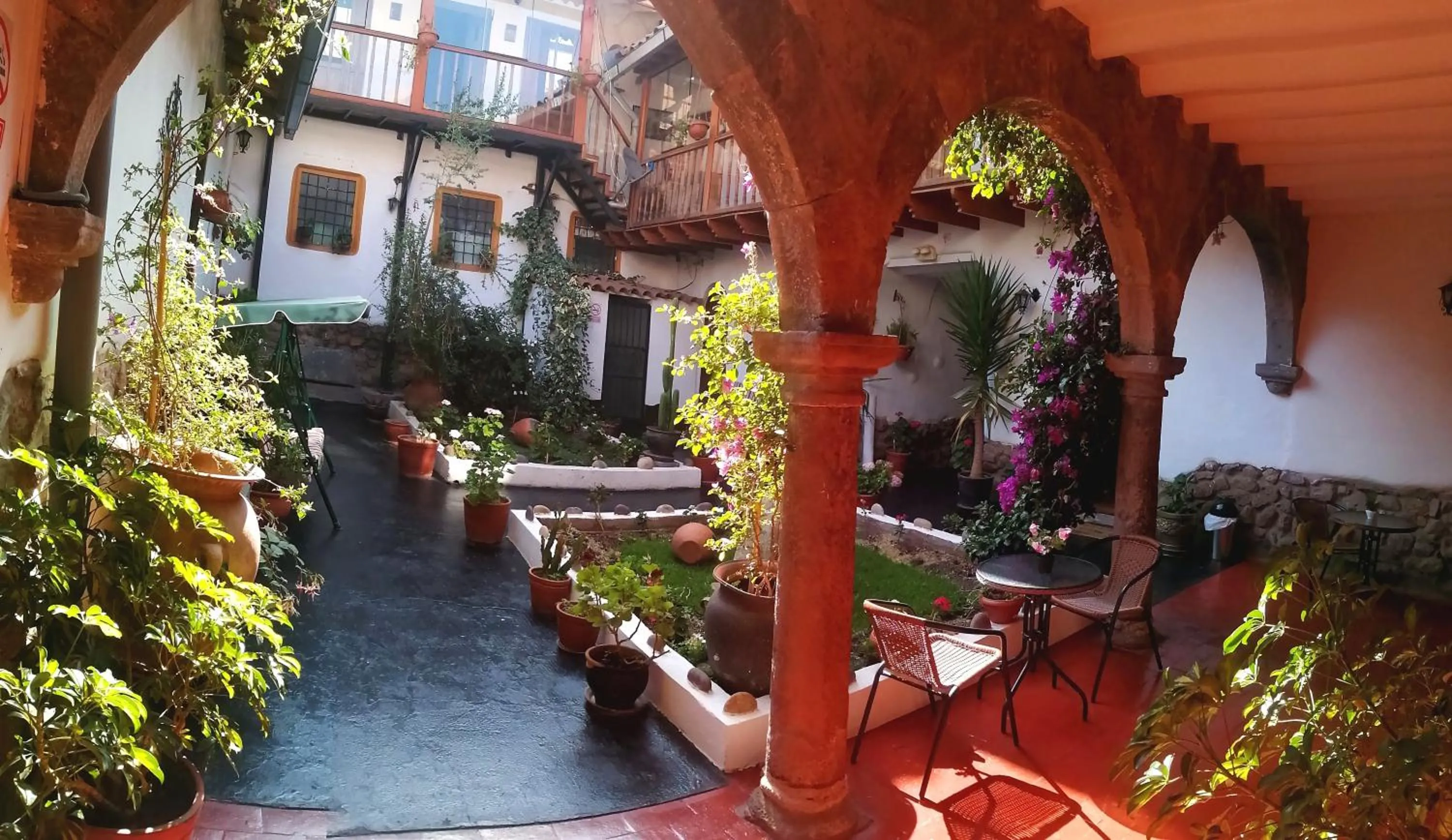 Patio in Kori Gems Inn