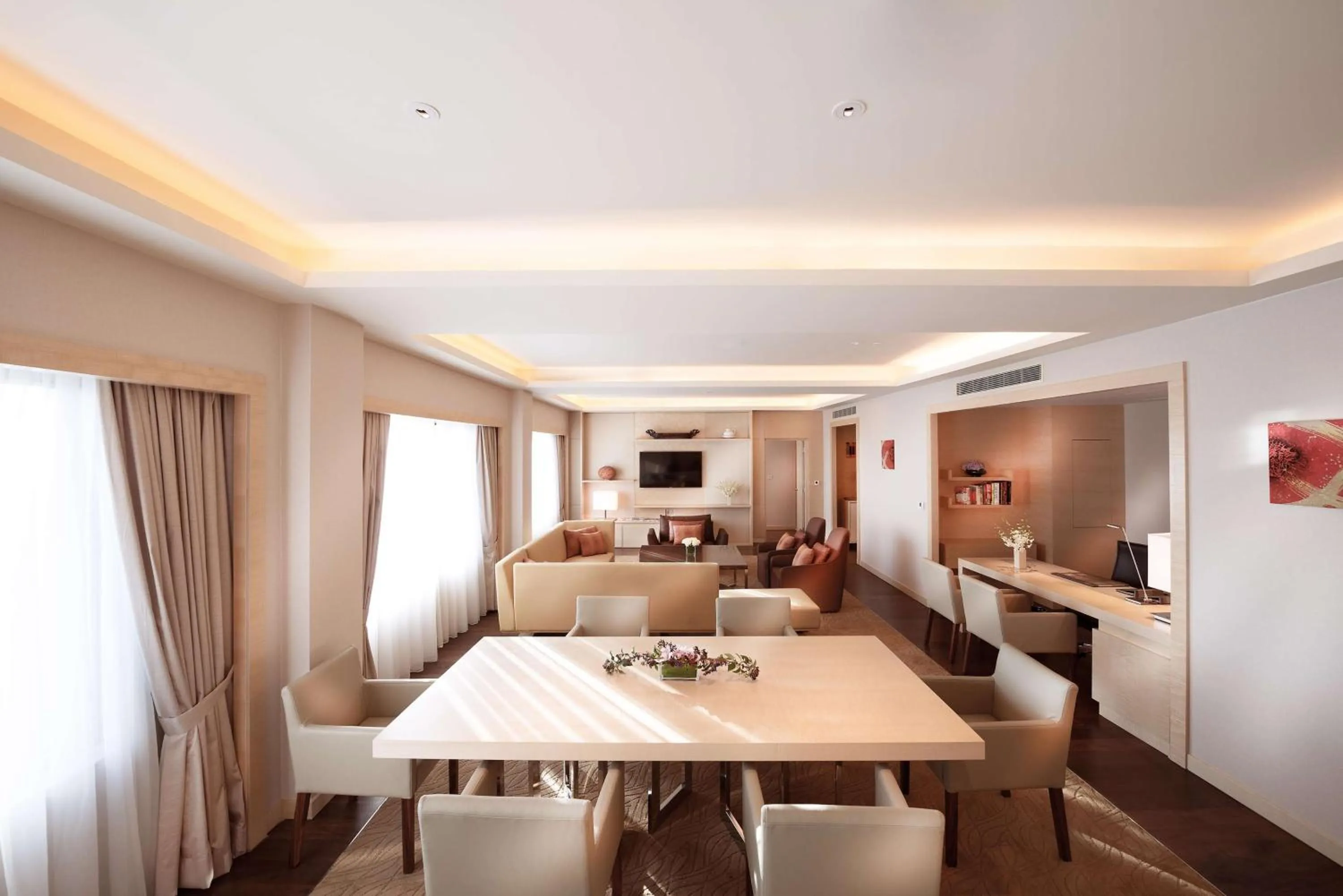 Living room in DoubleTree by Hilton Johor Bahru