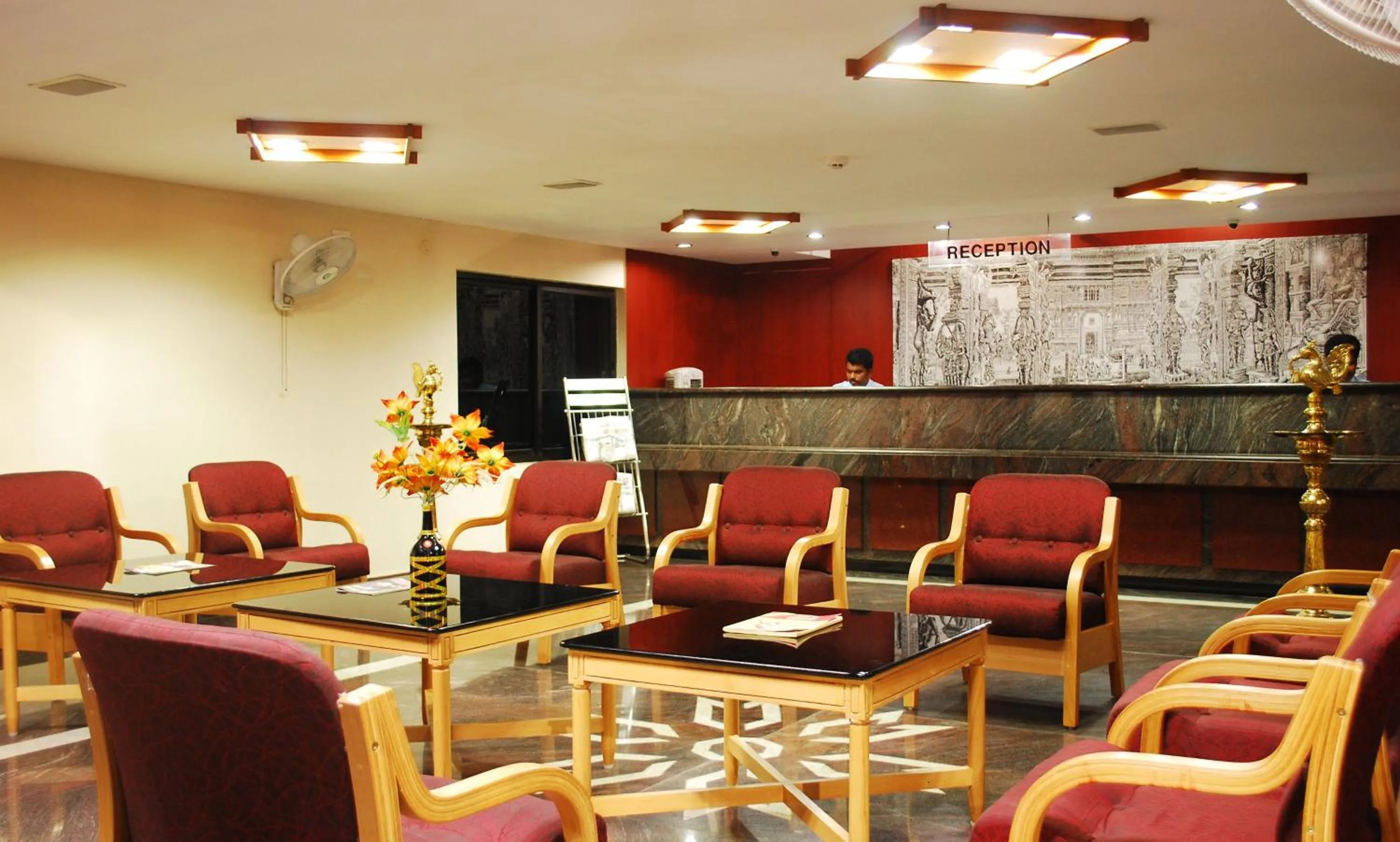 Lobby or reception, Lobby/Reception in Hotel Rajadhane Madurai