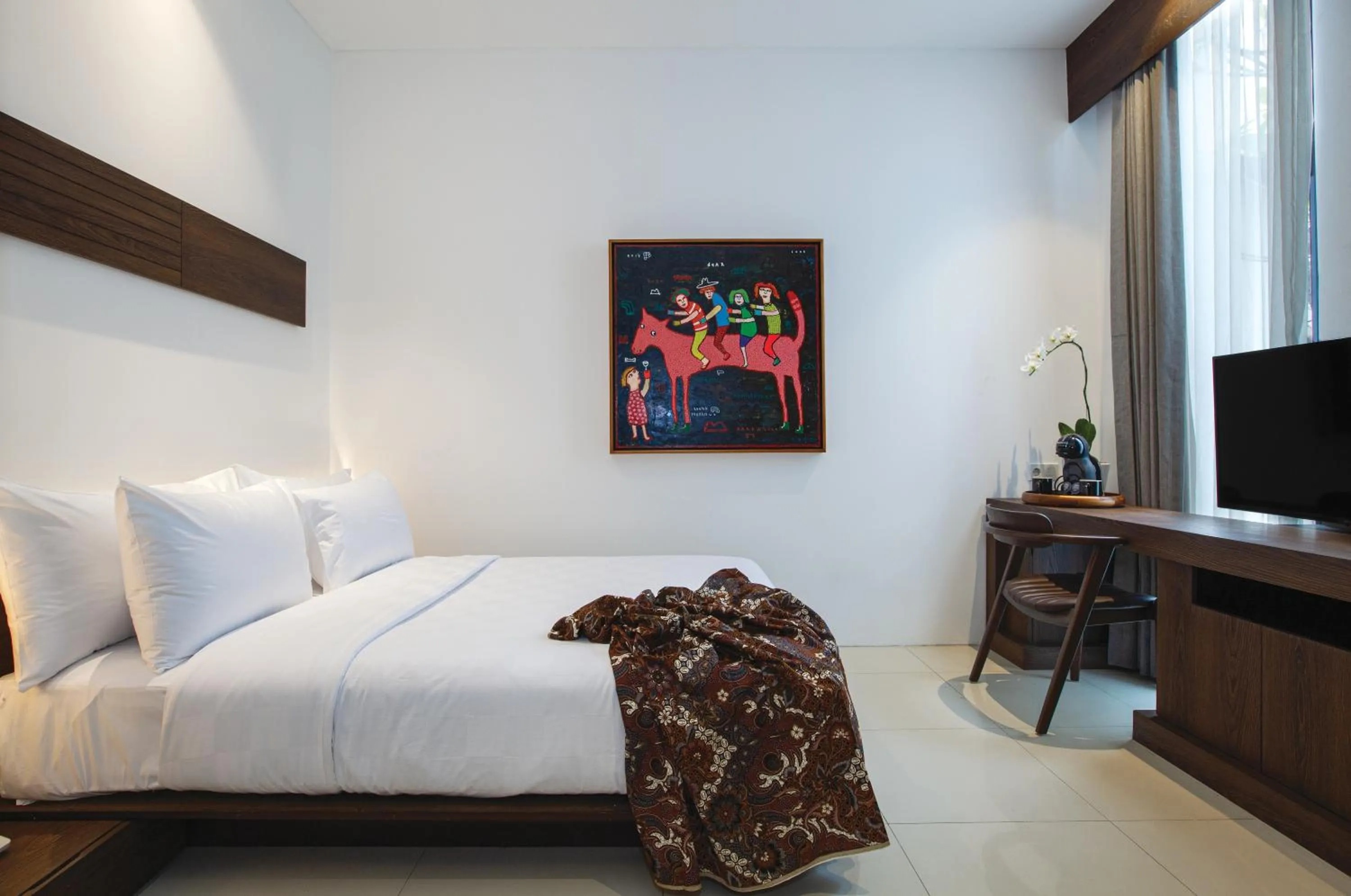 Bedroom, Bed in Miers Kuningan, ARTOTEL Curated