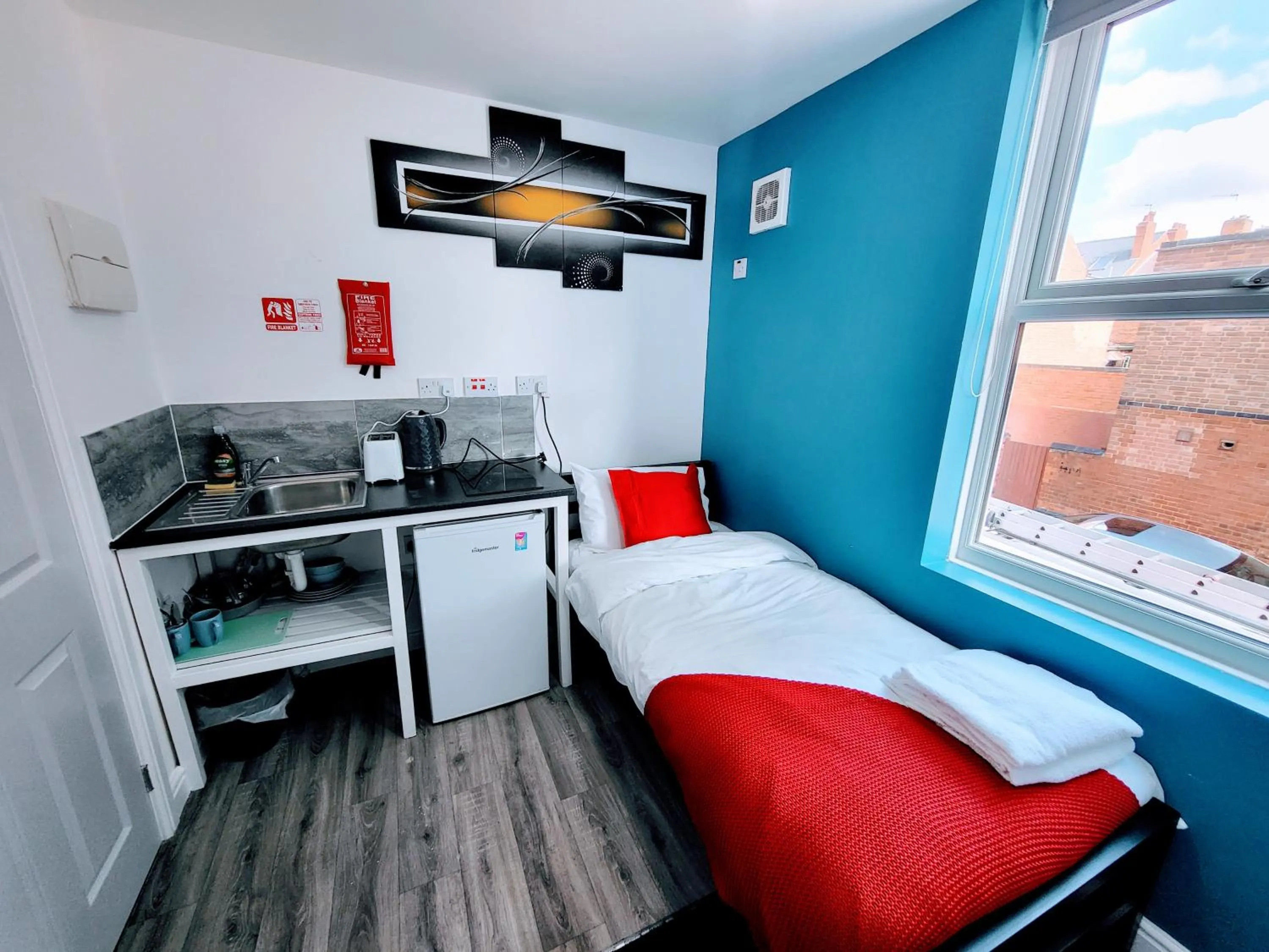 Bed in Berridge Solo Stays - NG7