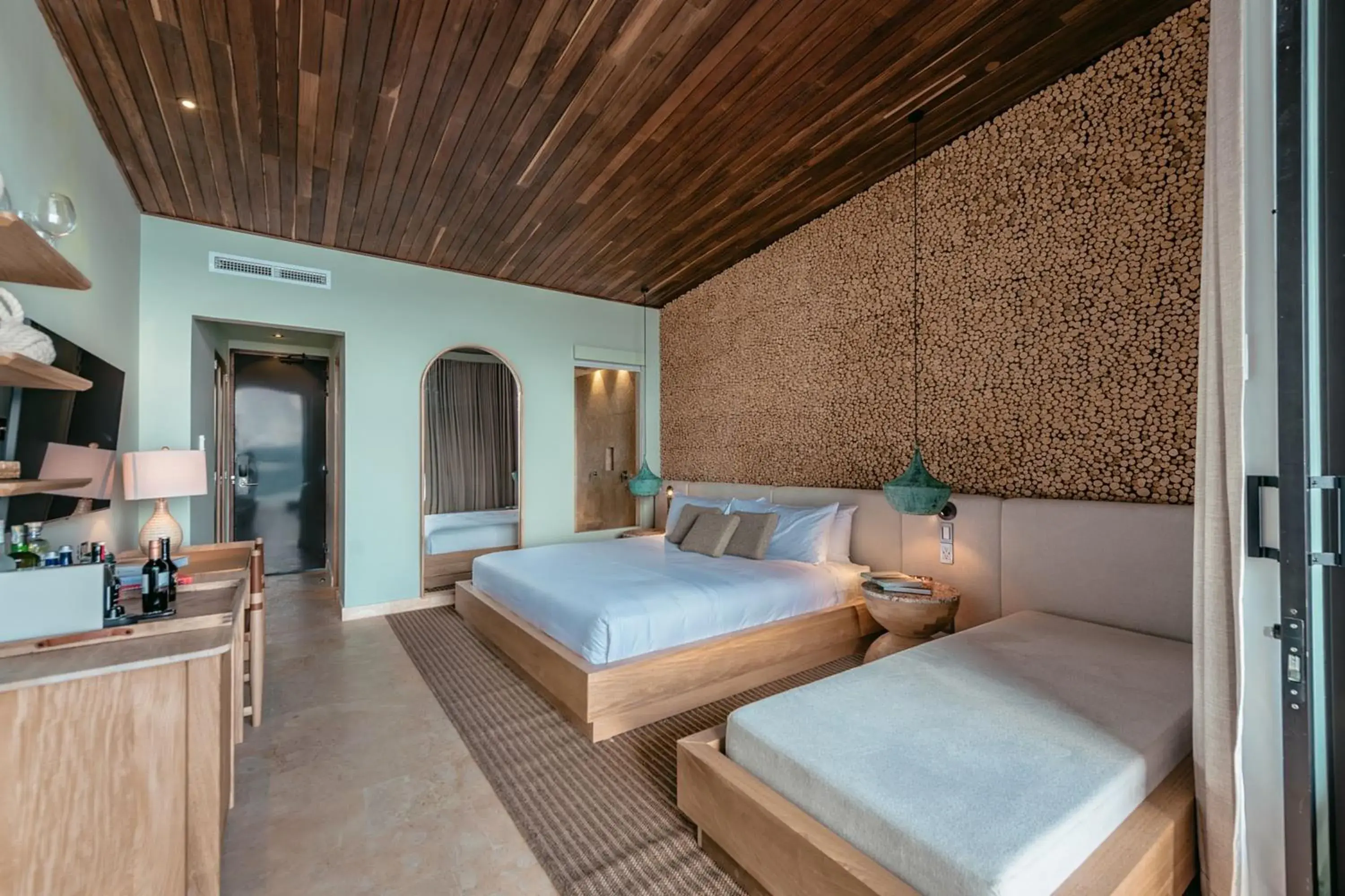 Junior King Suite with Sofa Bed and Balcony - Lake View in Luxé by The Charlee Junior King Suite with Sofa Bed and Balcony - Lake View in Luxé by The Charlee