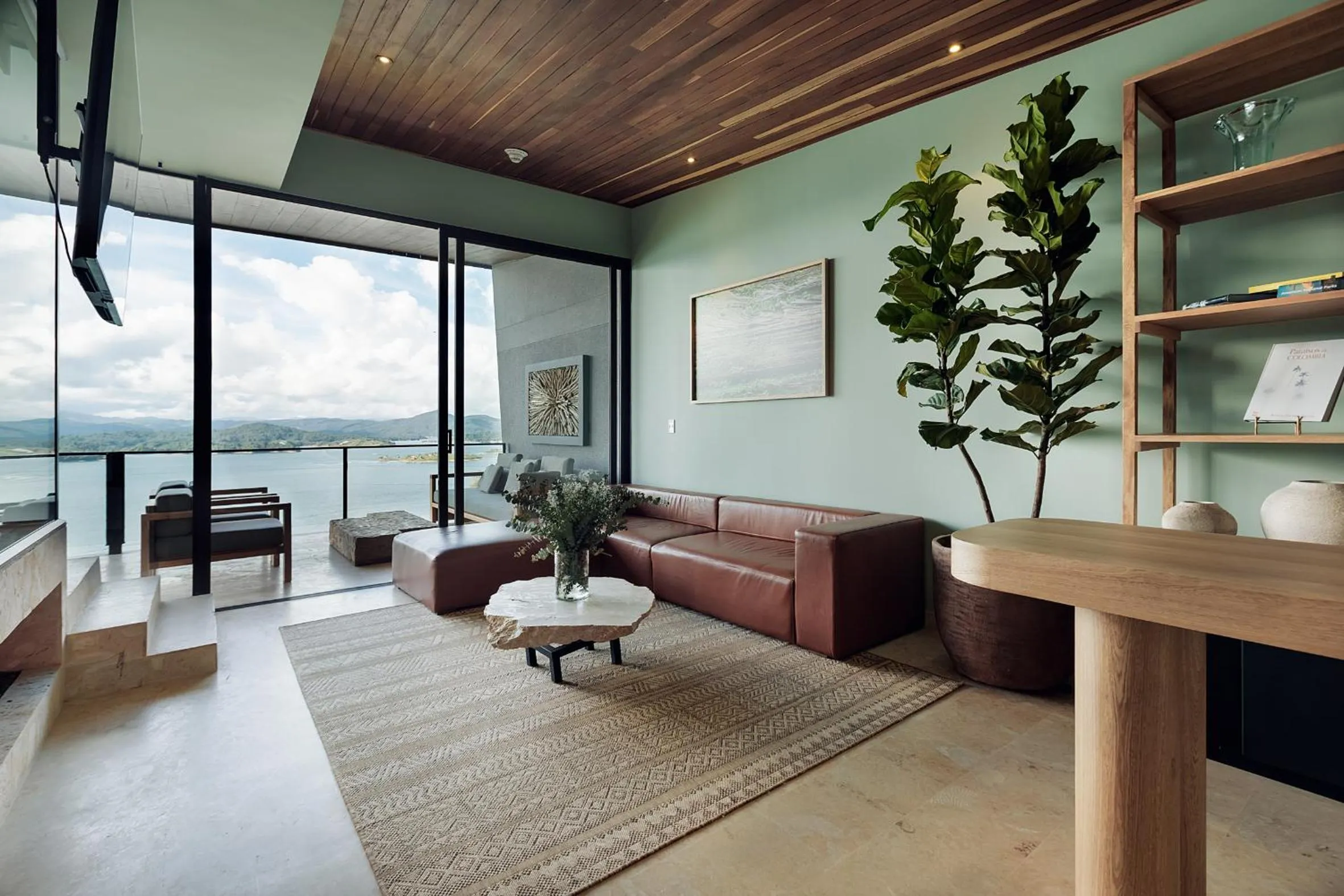 Living room in Luxé by The Charlee