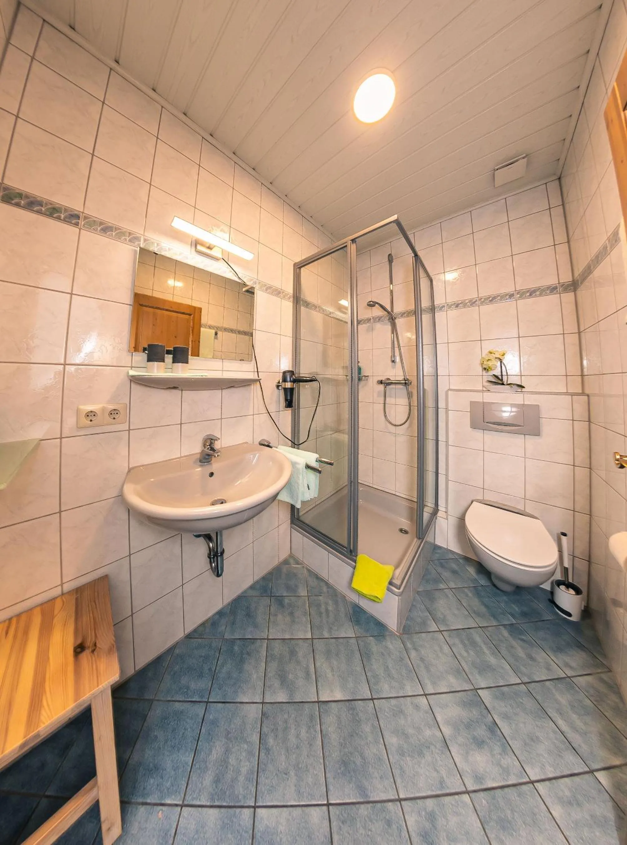 Bathroom in Gasthof Schneiderwirt, Kipfenberg OT Hirnstetten