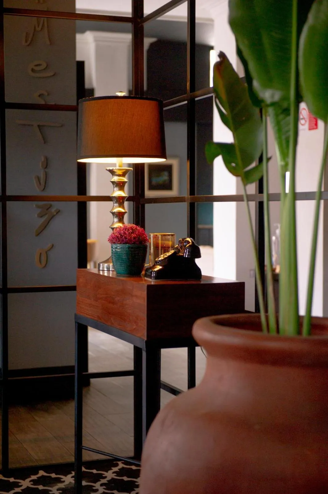 Decorative detail in Hotel Internacional