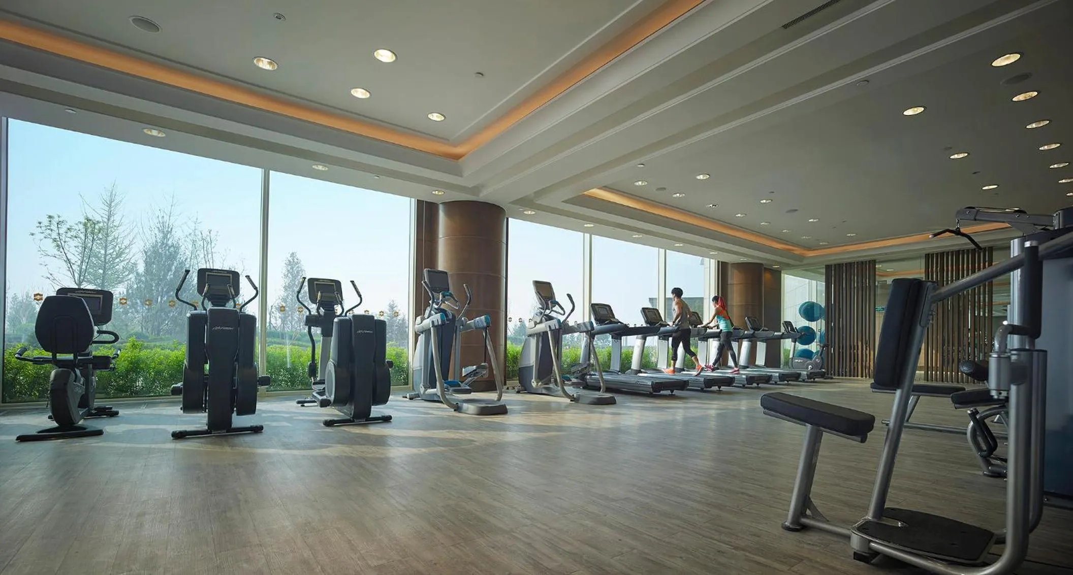 Fitness centre/facilities in Shangri-La Qinhuangdao