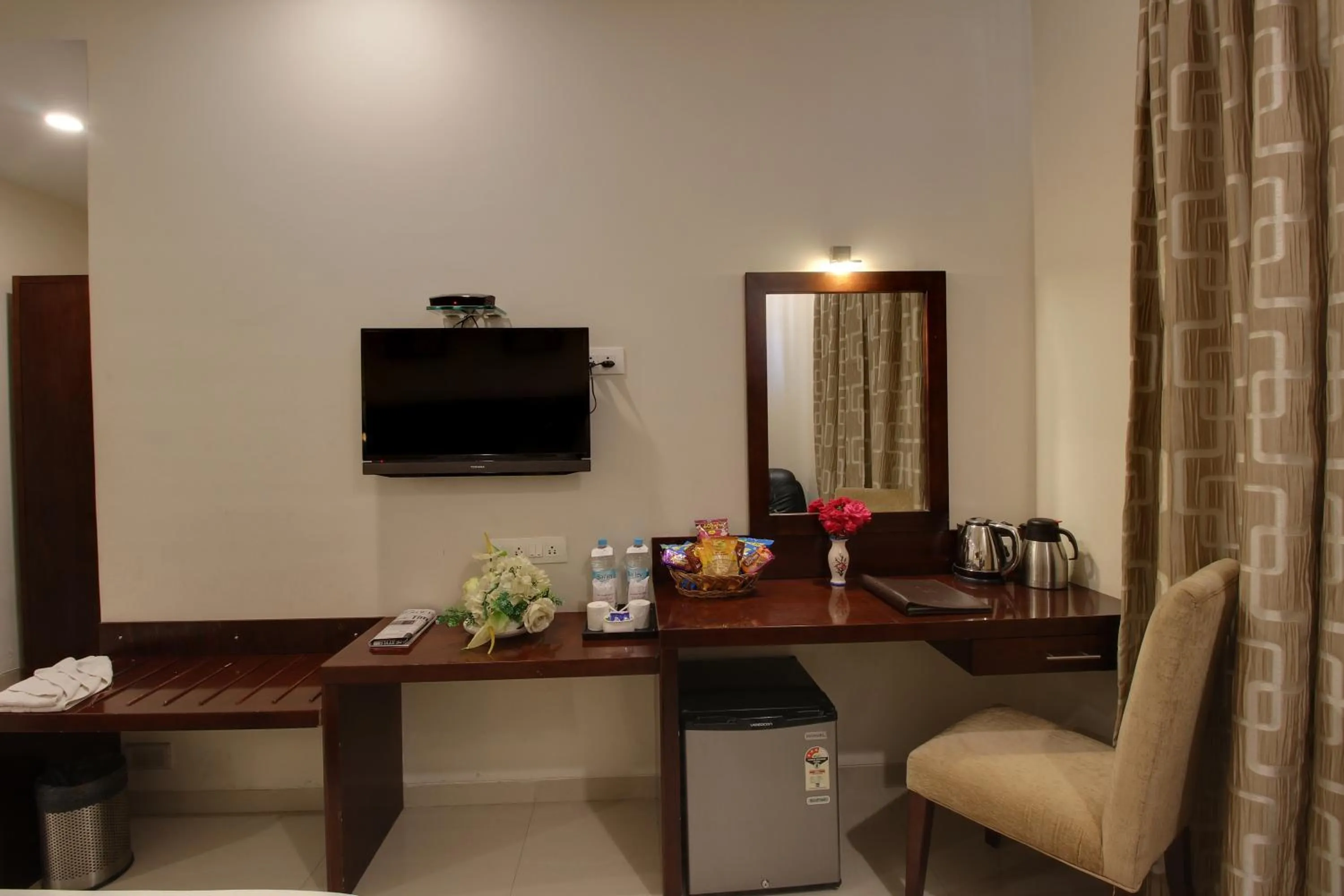 Bedroom in Hotel Sai Jashan Shirdi - Where blessings & comfort meet