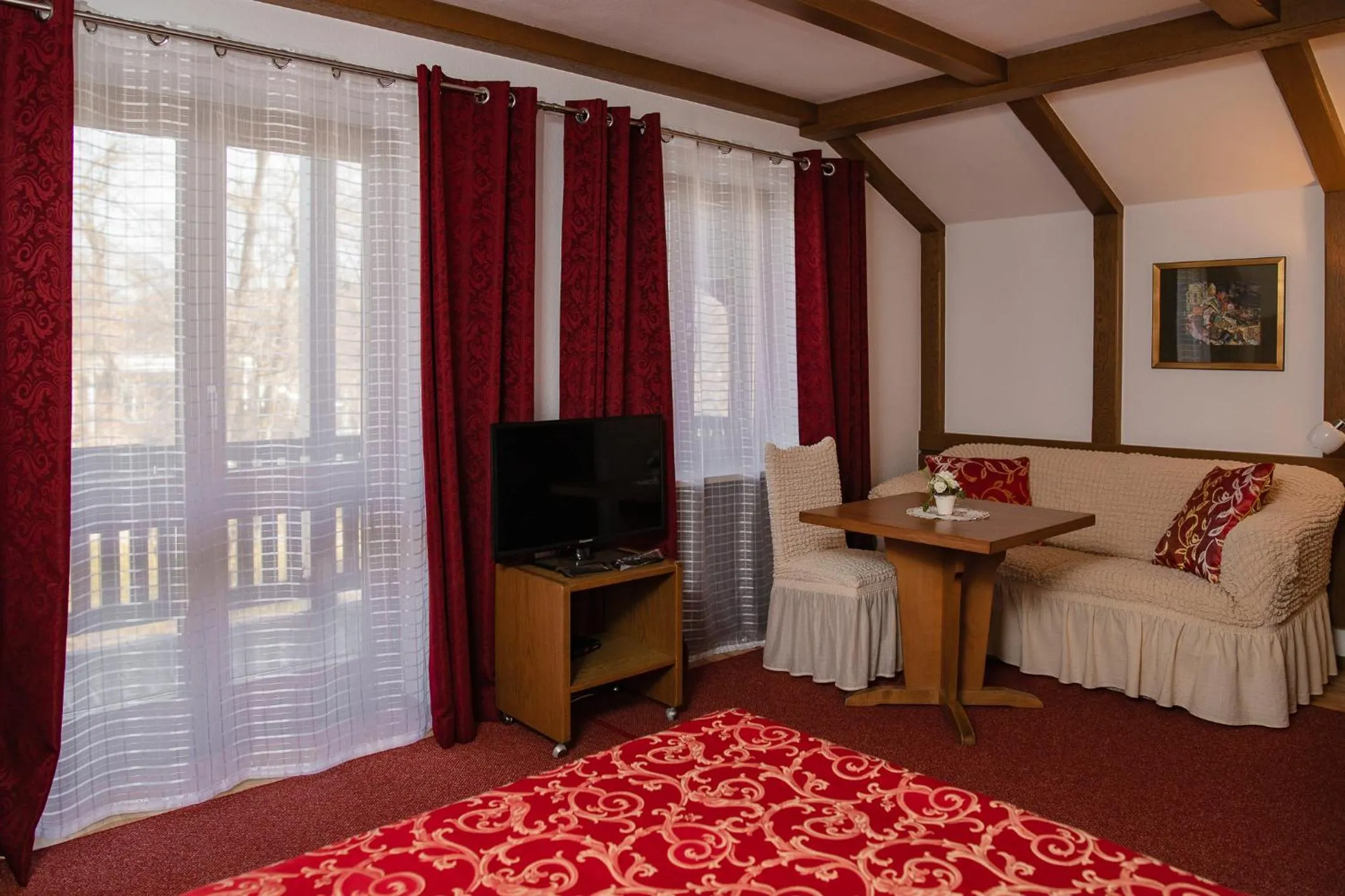 Bed in Hotel St. Georg