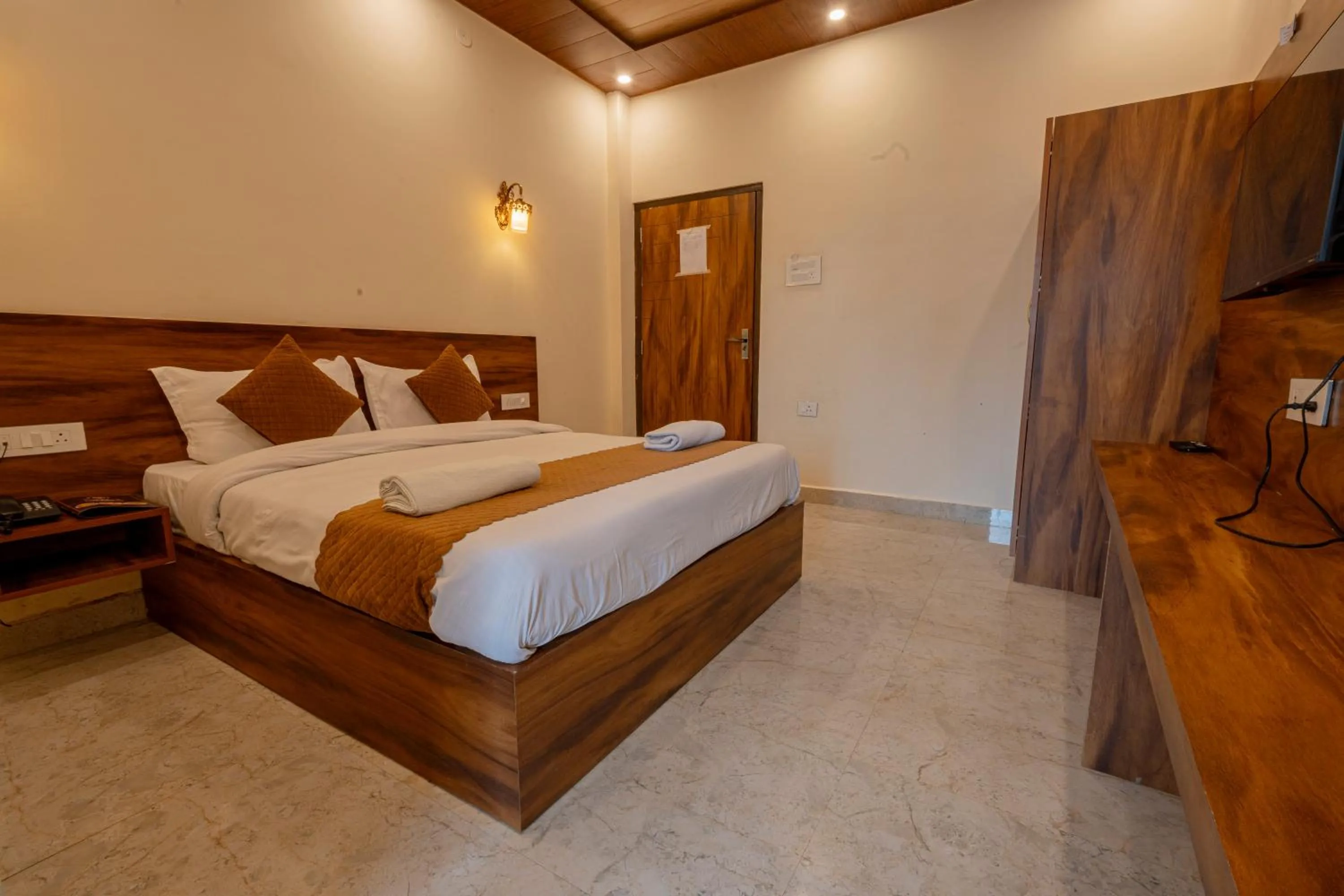 Bedroom in Ashoka Hotel Karol Bagh Delhi