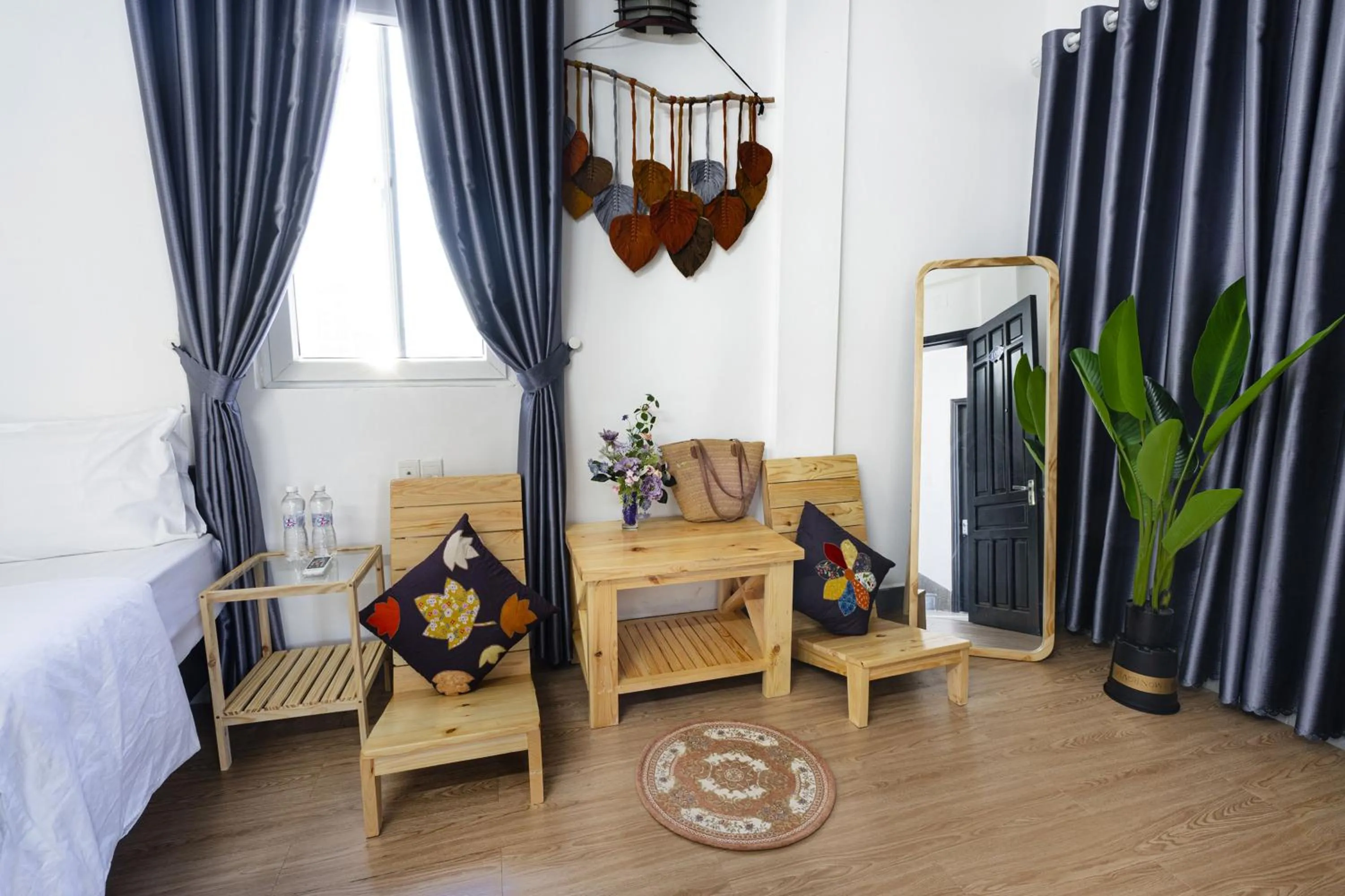 Decorative detail, Bed in Casablanca Hotel