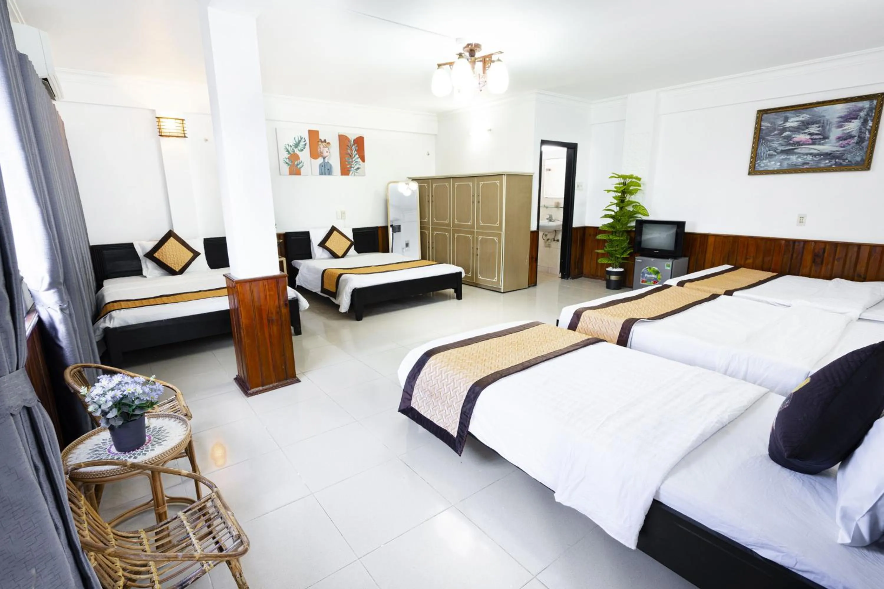 Bed in Casablanca Hotel