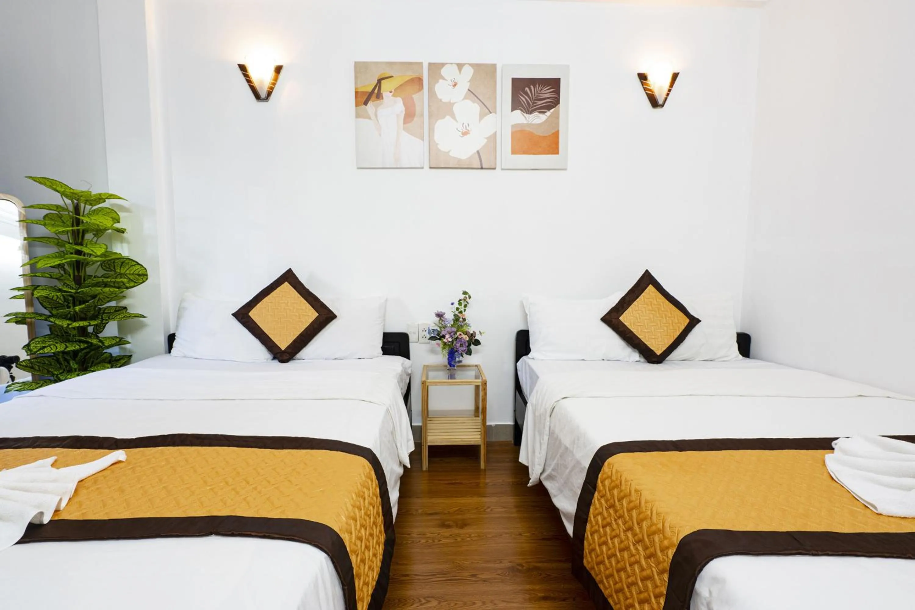 Bed in Casablanca Hotel