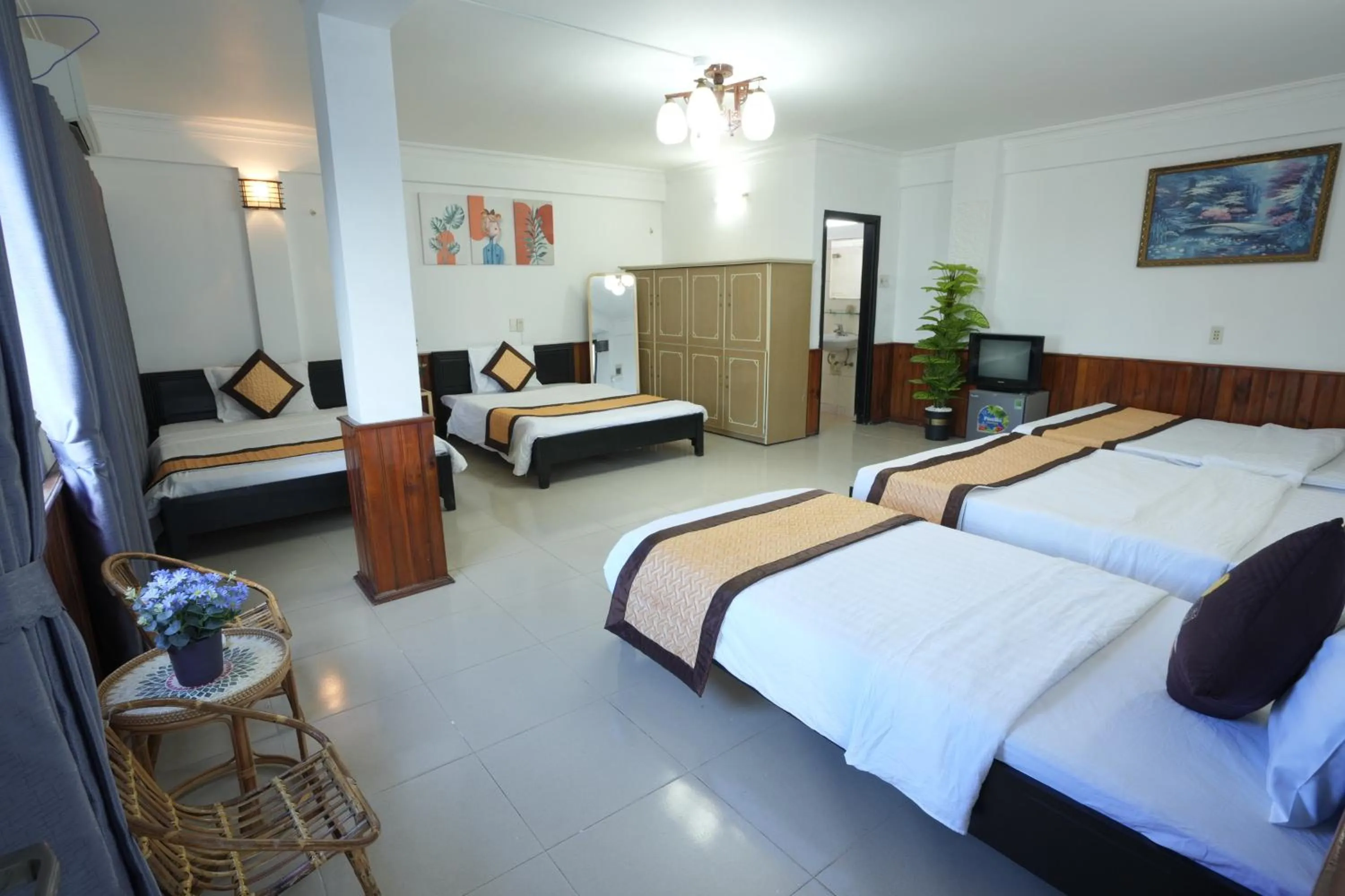 Bed in Casablanca Hotel