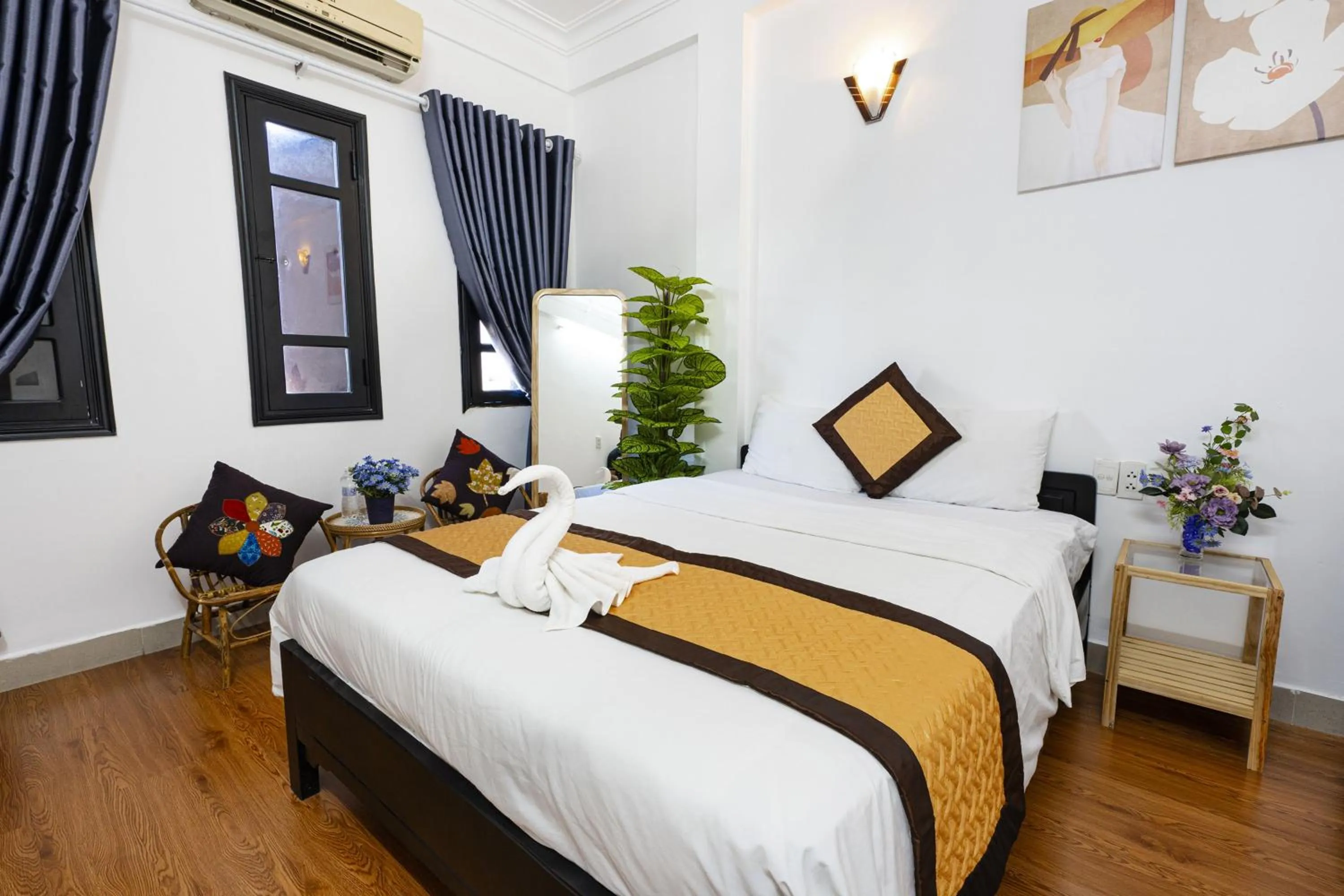 Bed in Casablanca Hotel