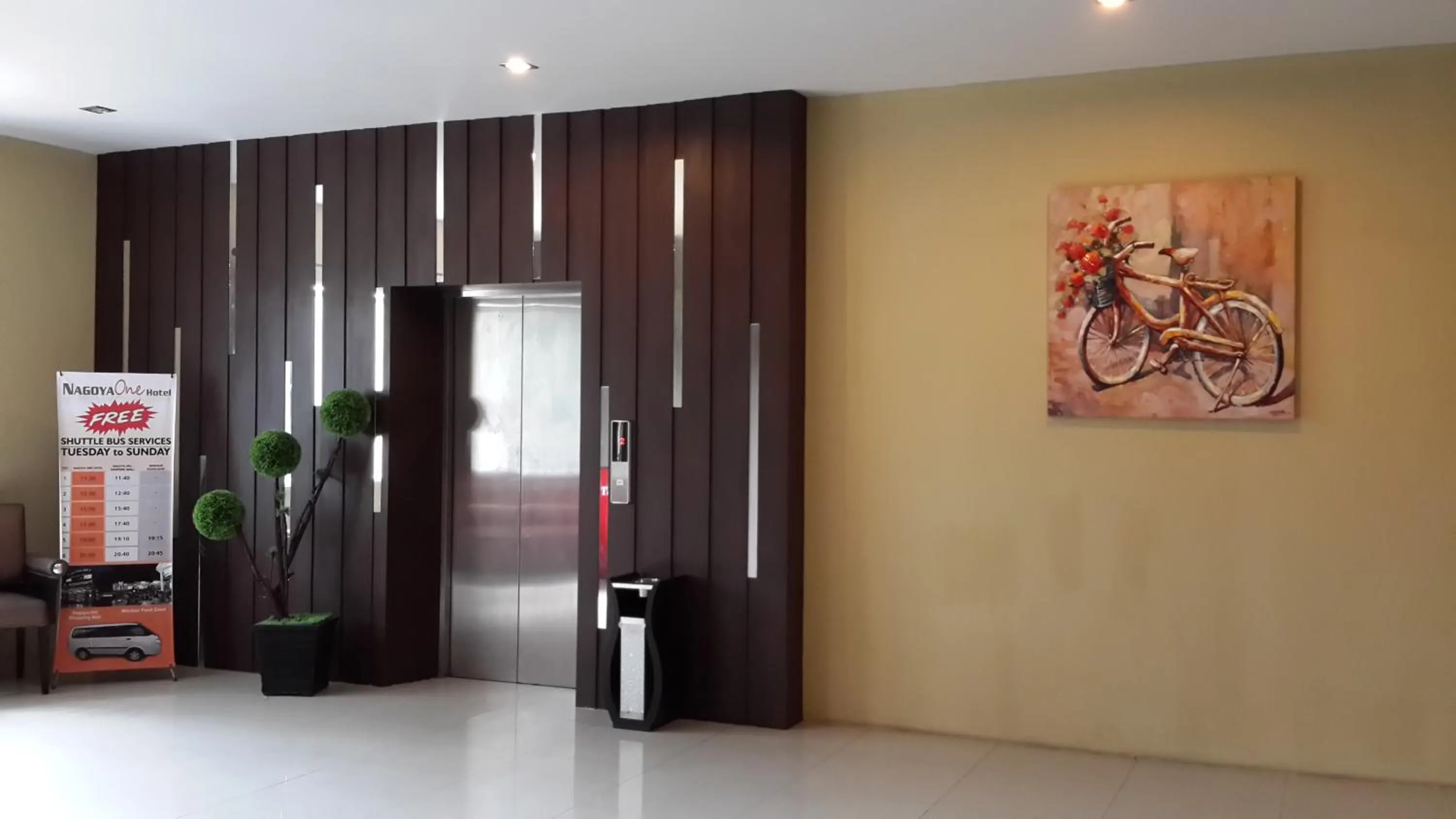 Lobby or reception in Nagoya One Hotel