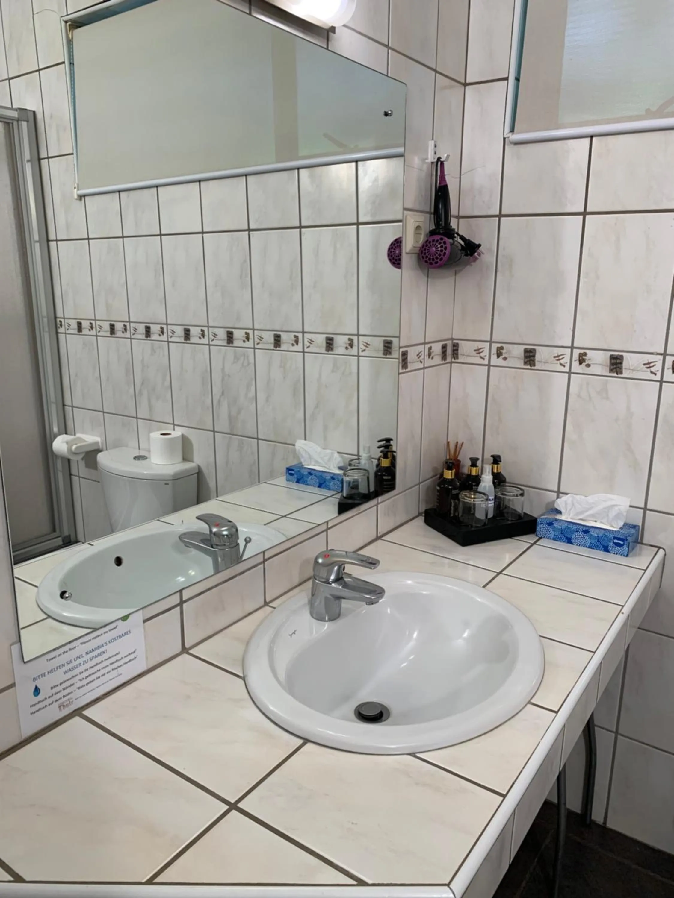 Bathroom in Hotel Thule