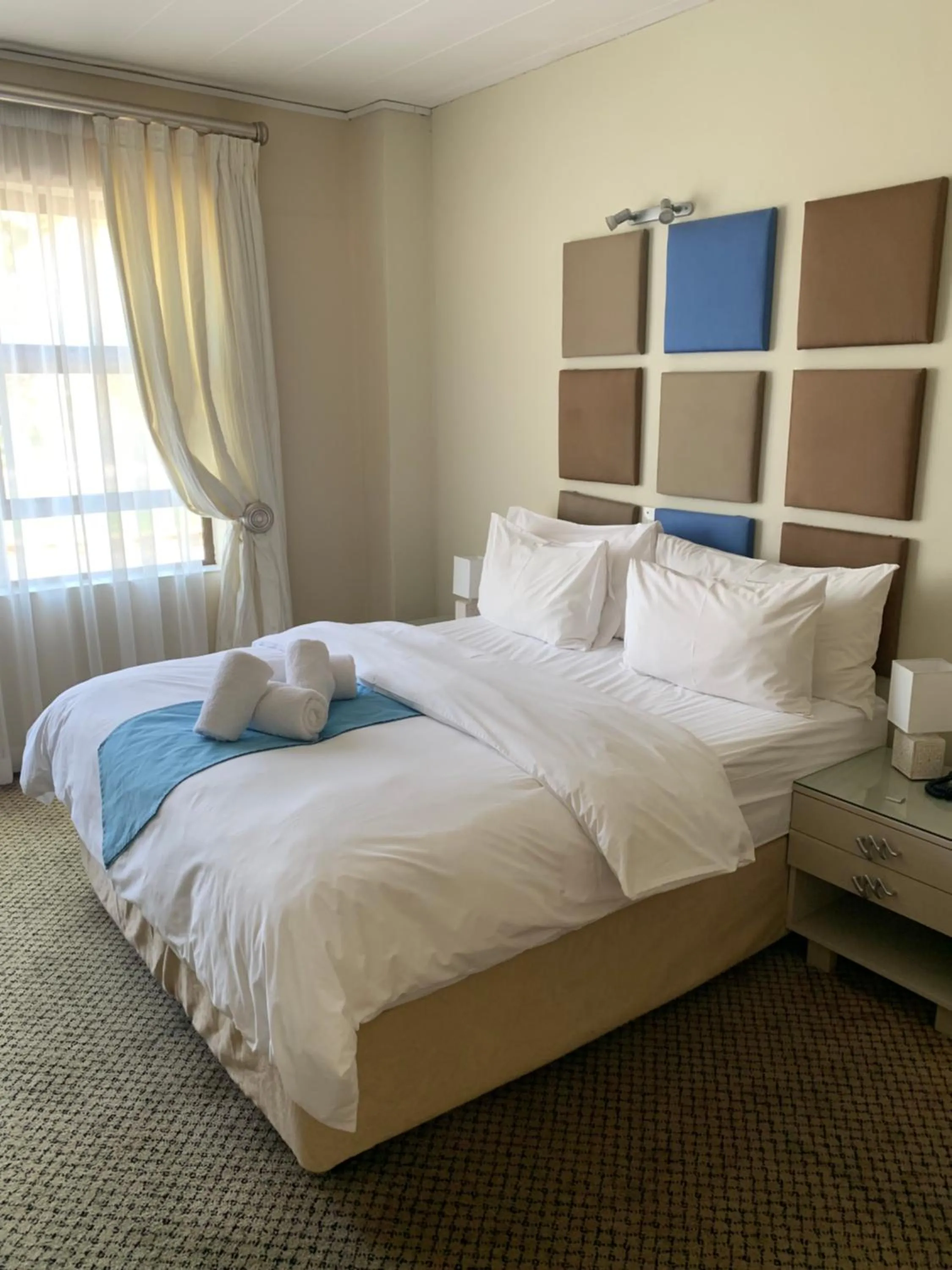 Bedroom, Bed in Hotel Thule