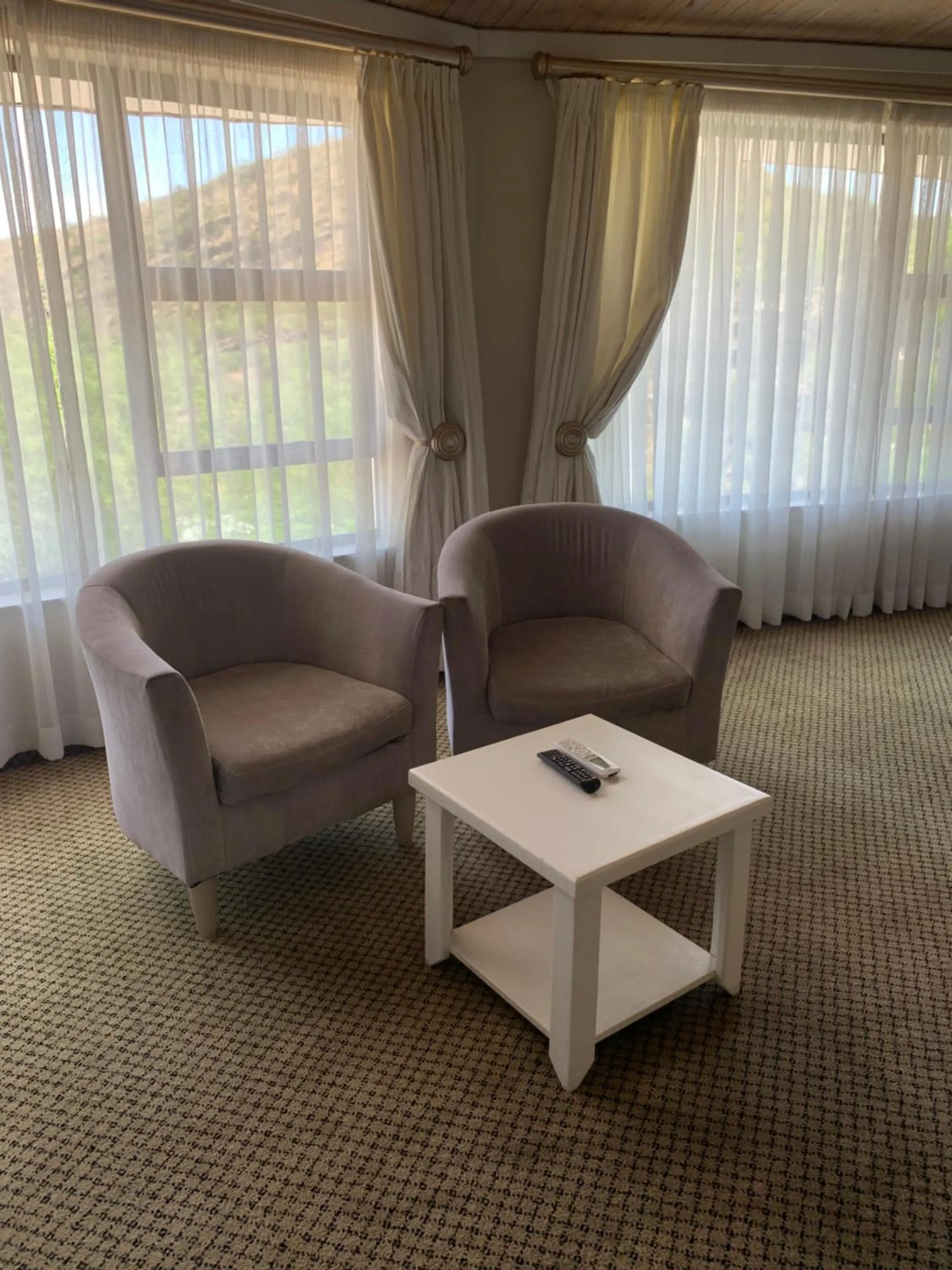 hair dresser in Hotel Thule