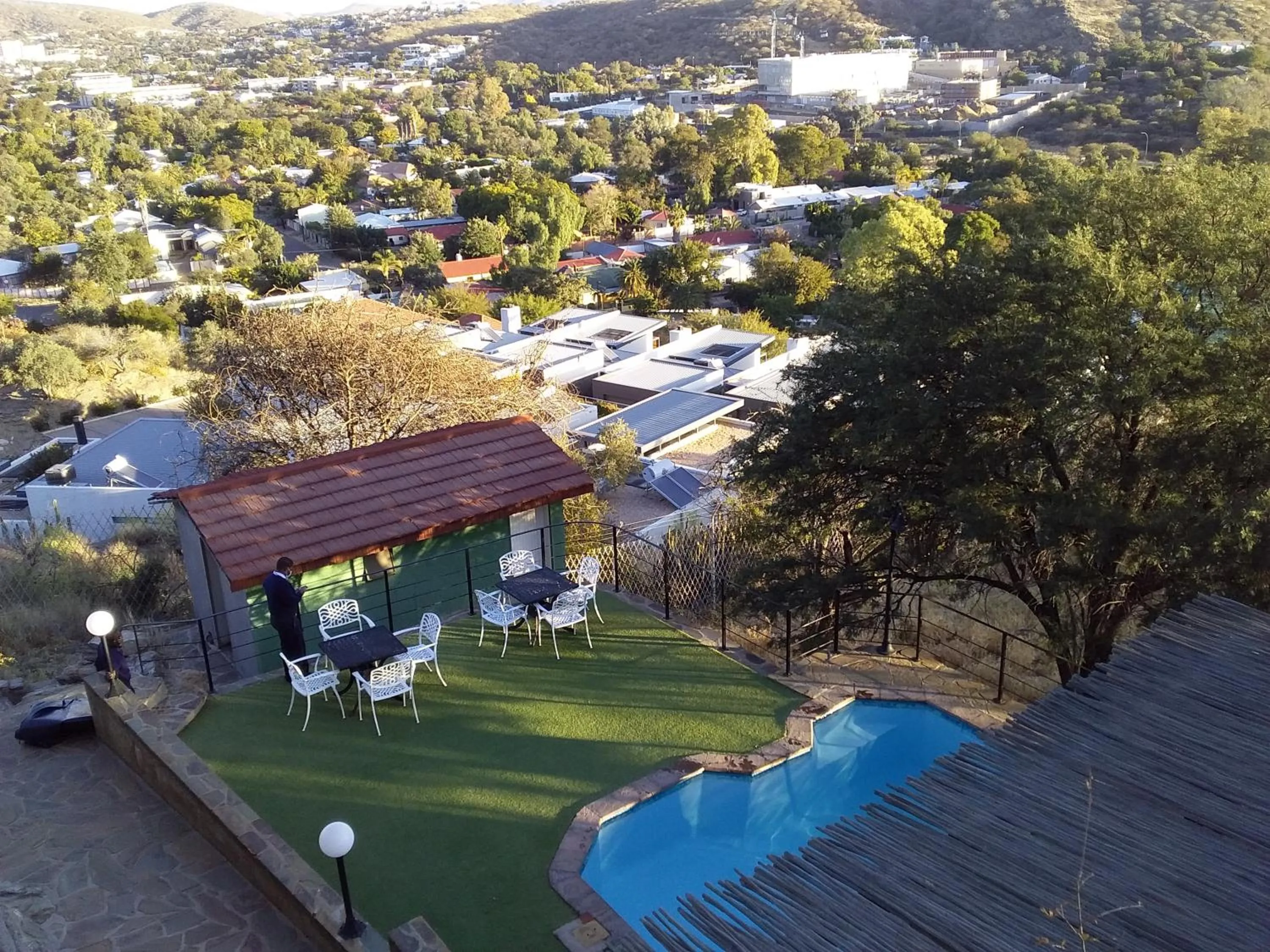 Swimming pool in Hotel Thule
