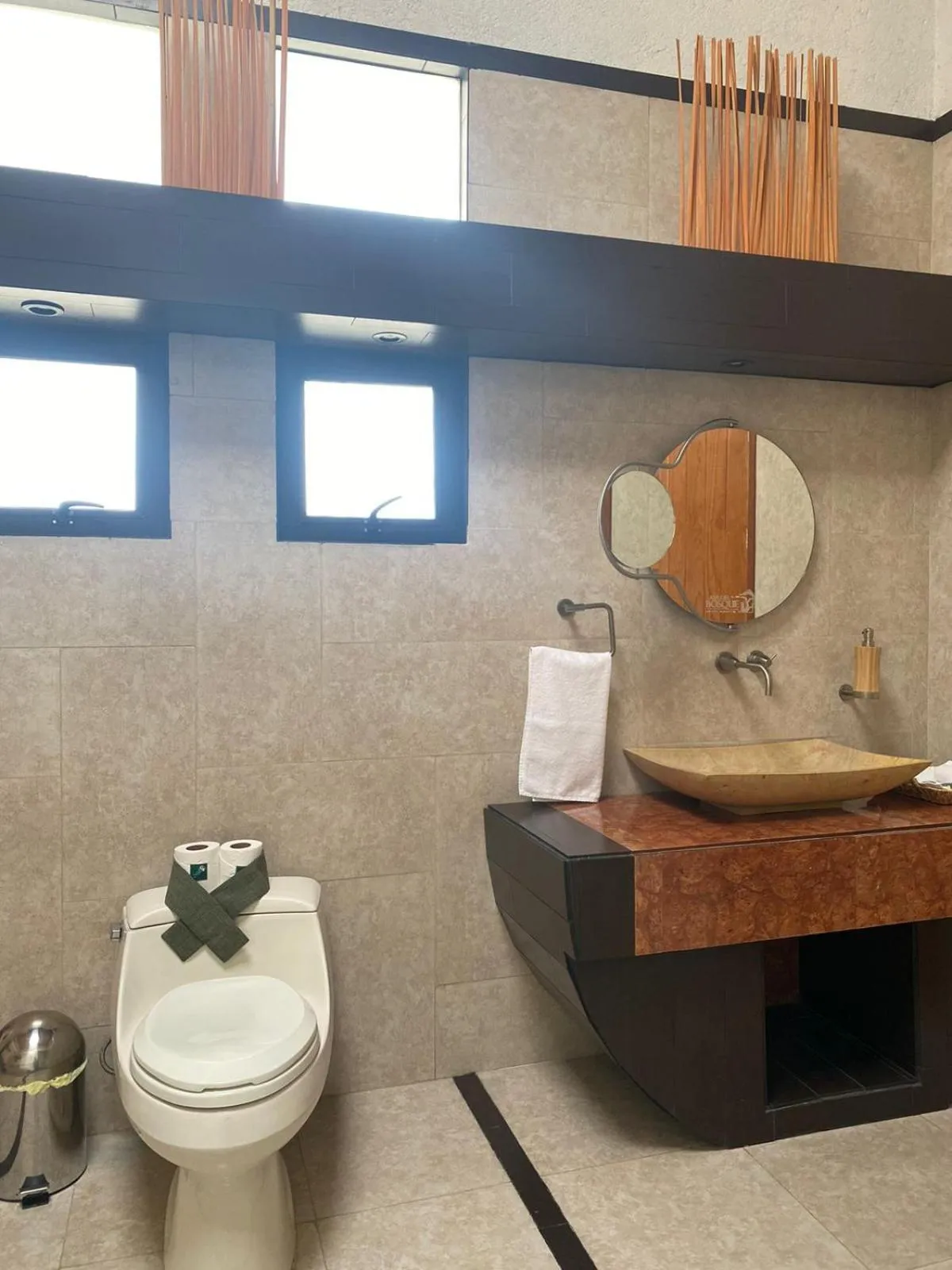 Bathroom in HOTEL BOUTIQUE CASA DEL BOSQUE