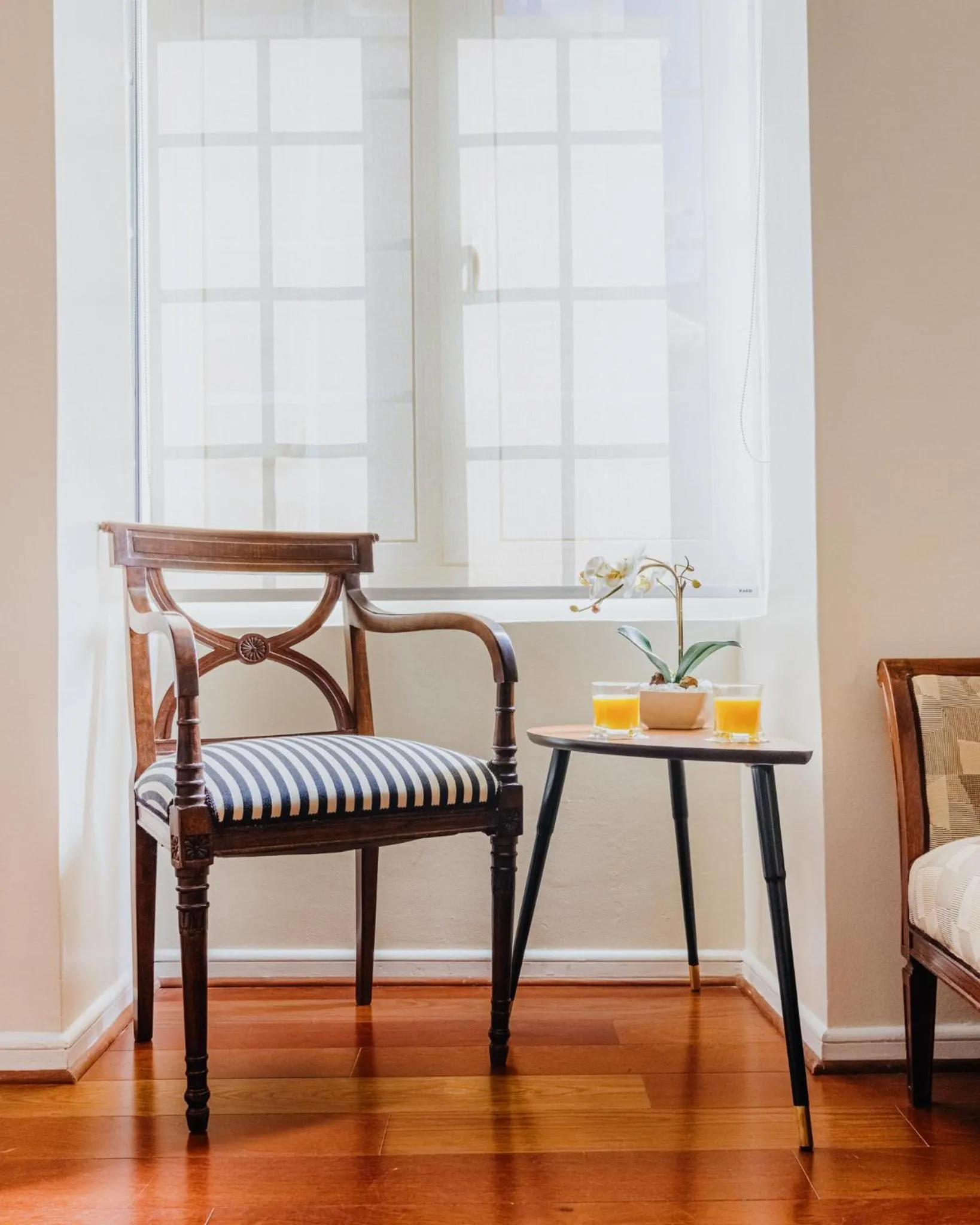 Seating area in Orly Suites