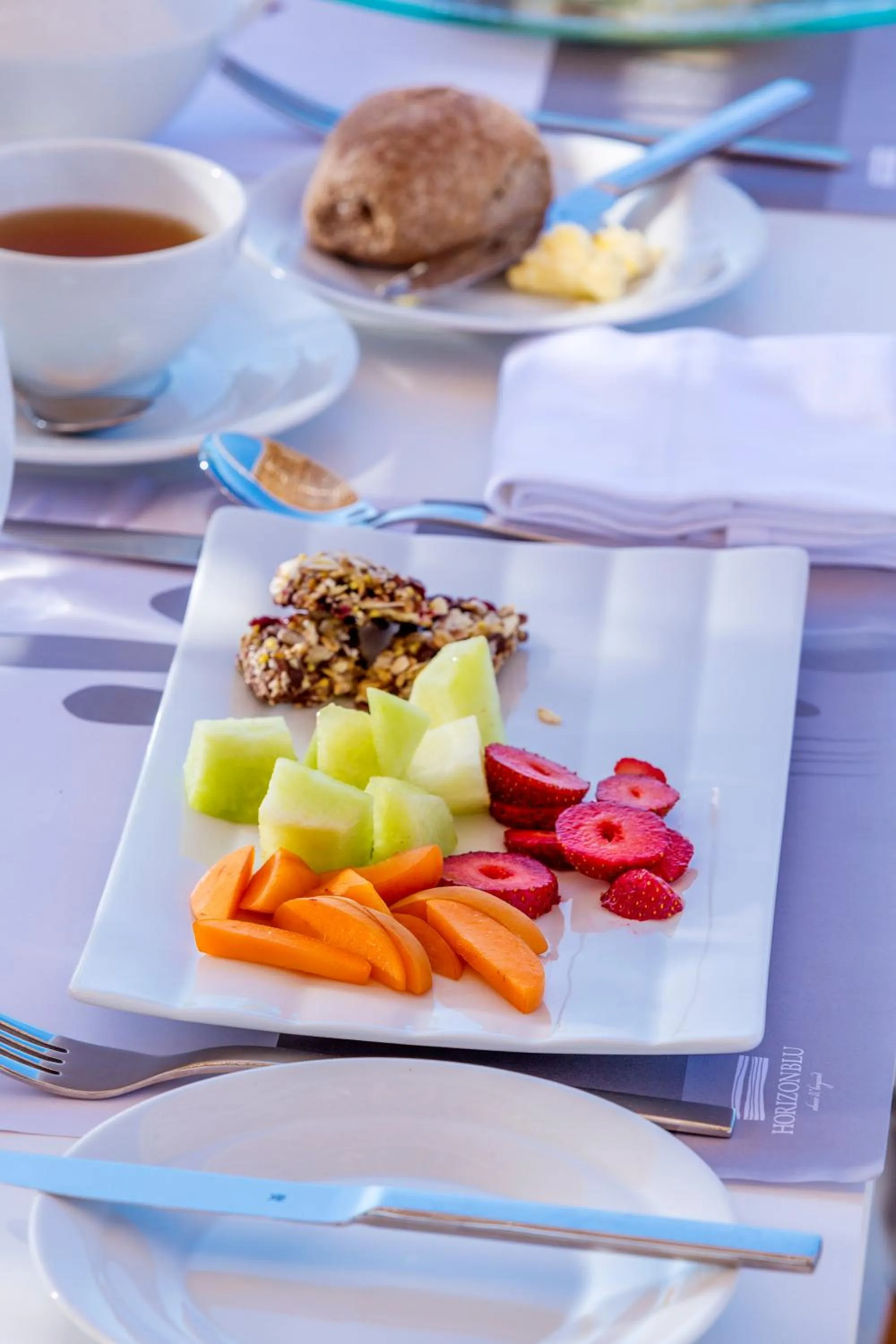 Buffet breakfast in Horizon Blu Boutique Hotel