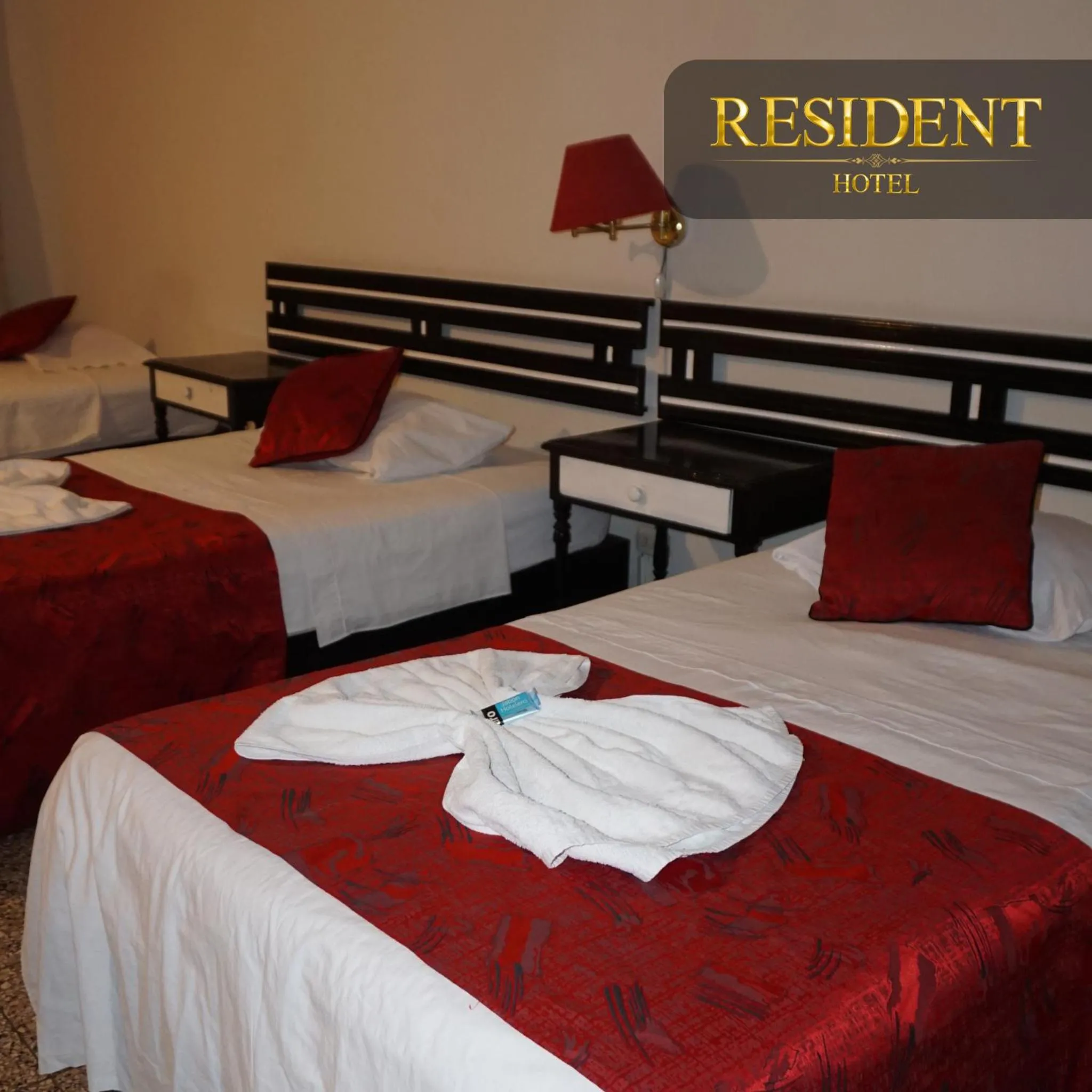 Bed in Hotel Resident Piura