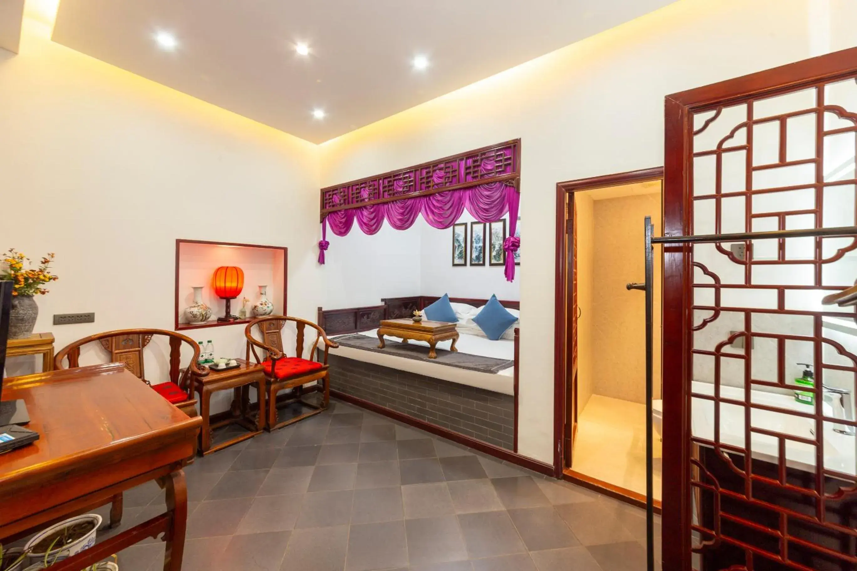 Deluxe Double Room in Pingyao Harmony Hotel Deluxe Double Room in Pingyao Harmony Hotel