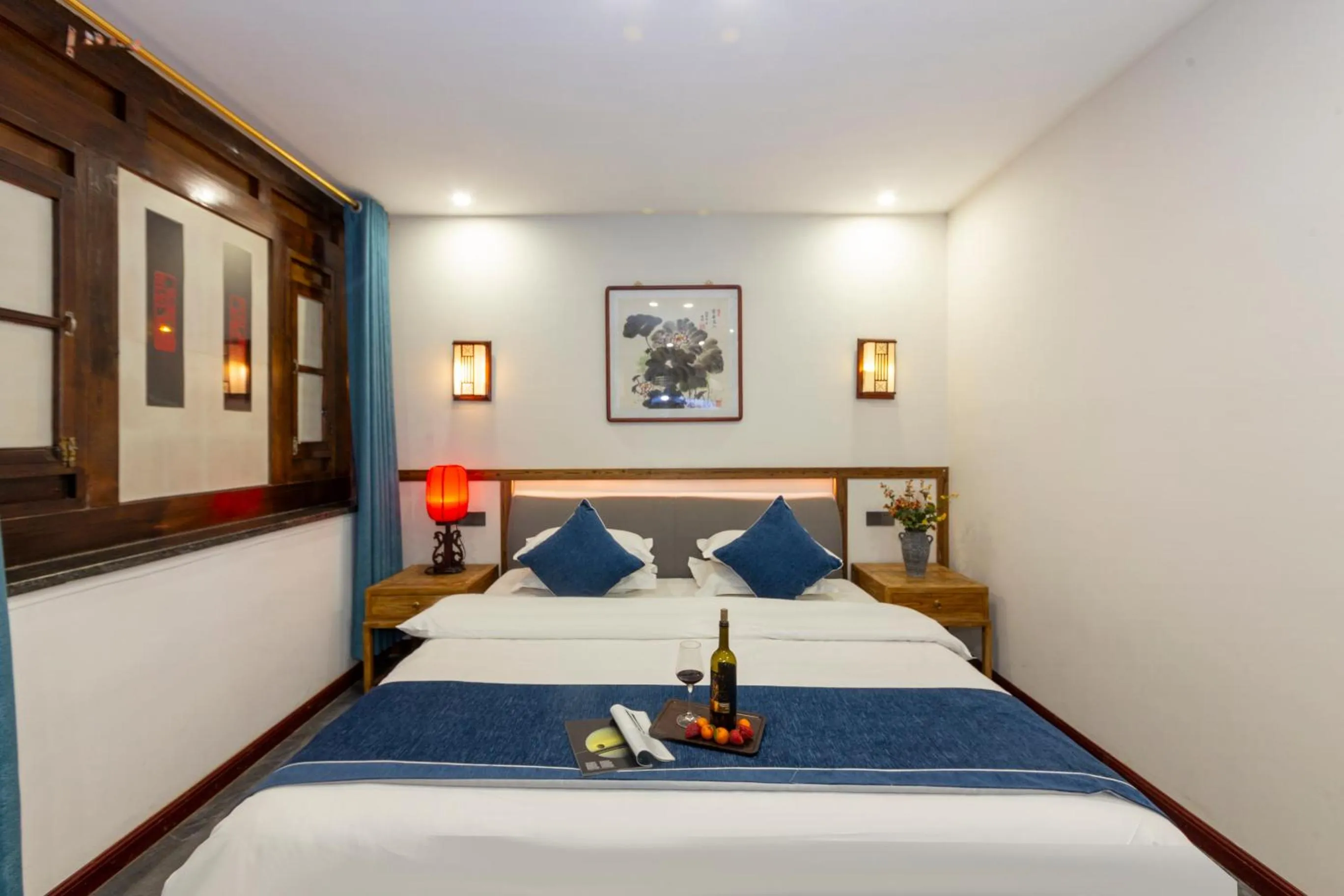 Bedroom, Bed in Pingyao Harmony Hotel