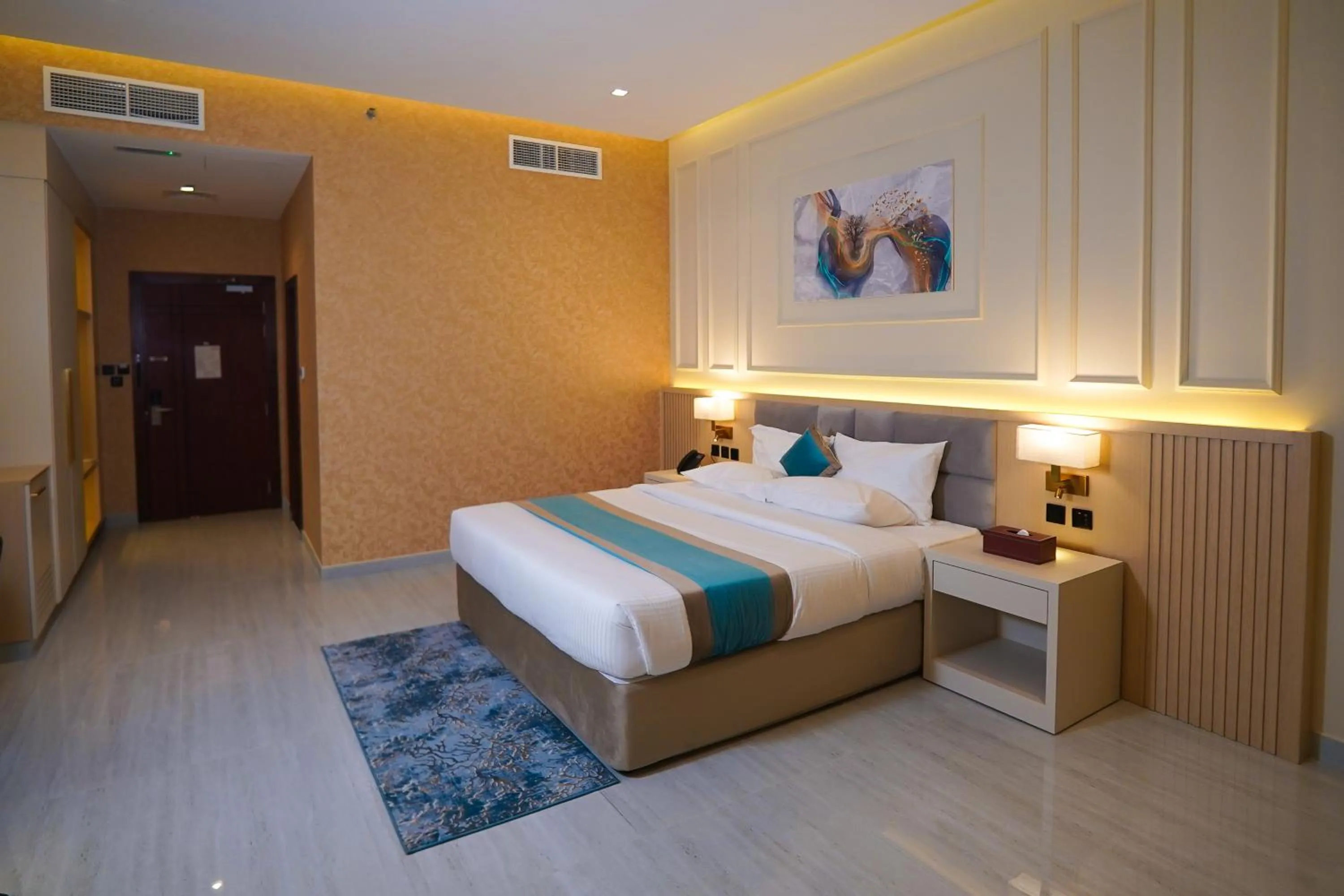 Bed in Concorde Creek View Hotel Bur Dubai