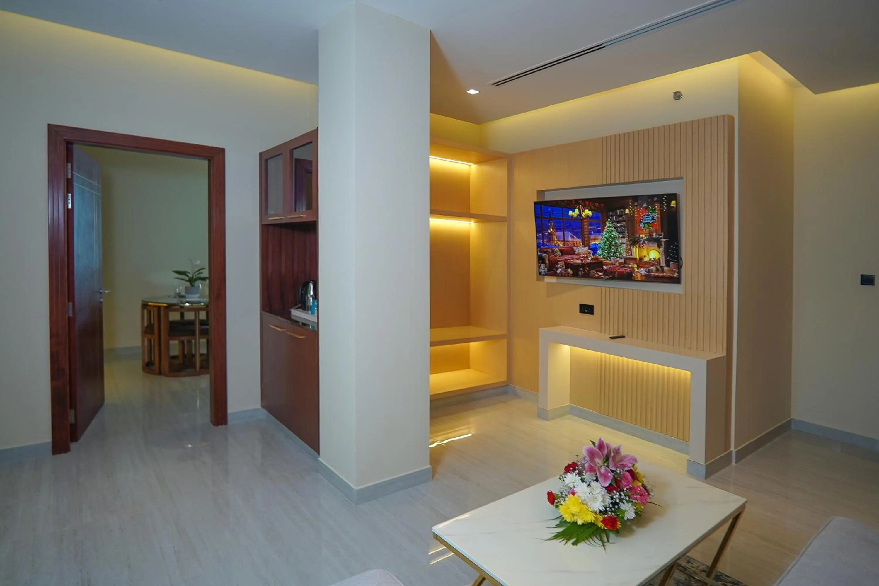 Living room in Concorde Creek View Hotel Bur Dubai