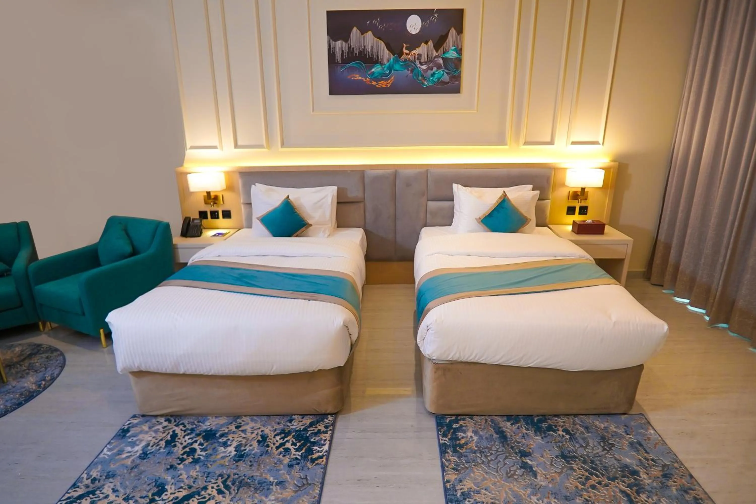 Bed in Concorde Creek View Hotel Bur Dubai