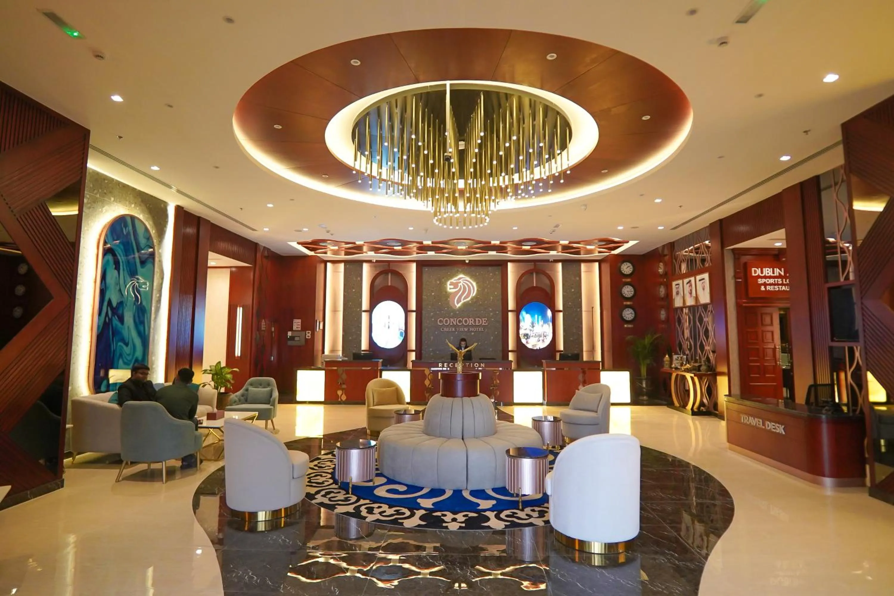 Lobby or reception in Concorde Creek View Hotel Bur Dubai