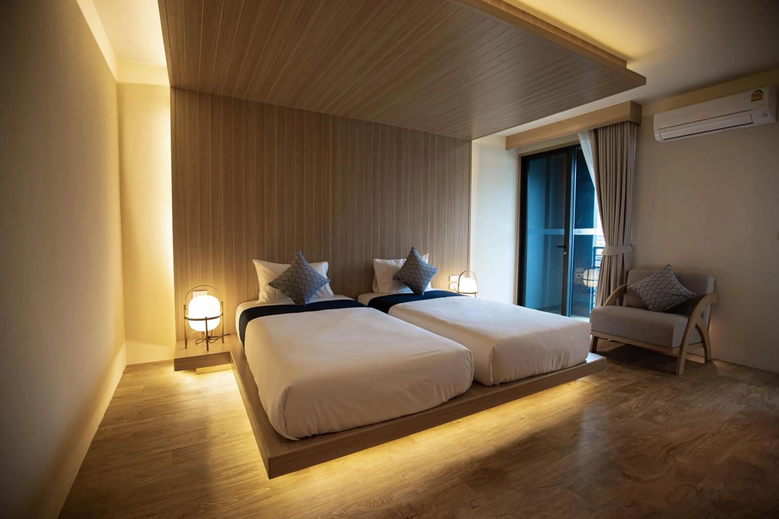 Bedroom, Bed in The Arch Phuket Hotel