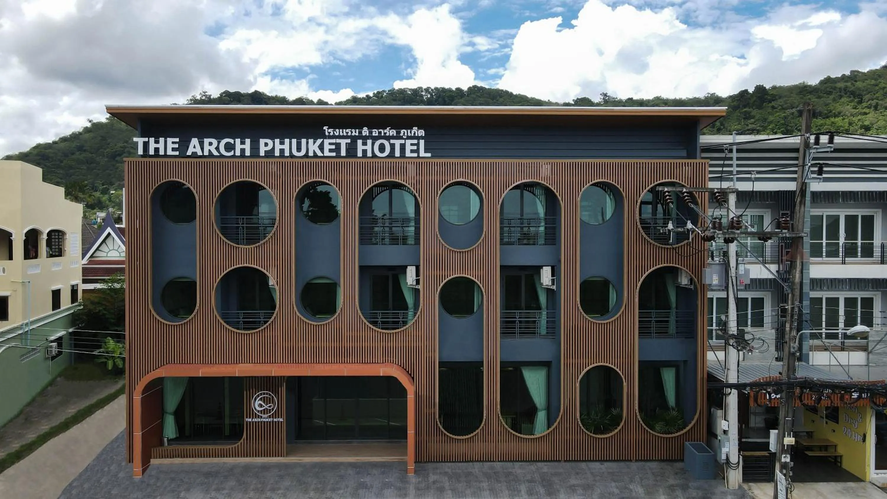 Property building in The Arch Phuket Hotel