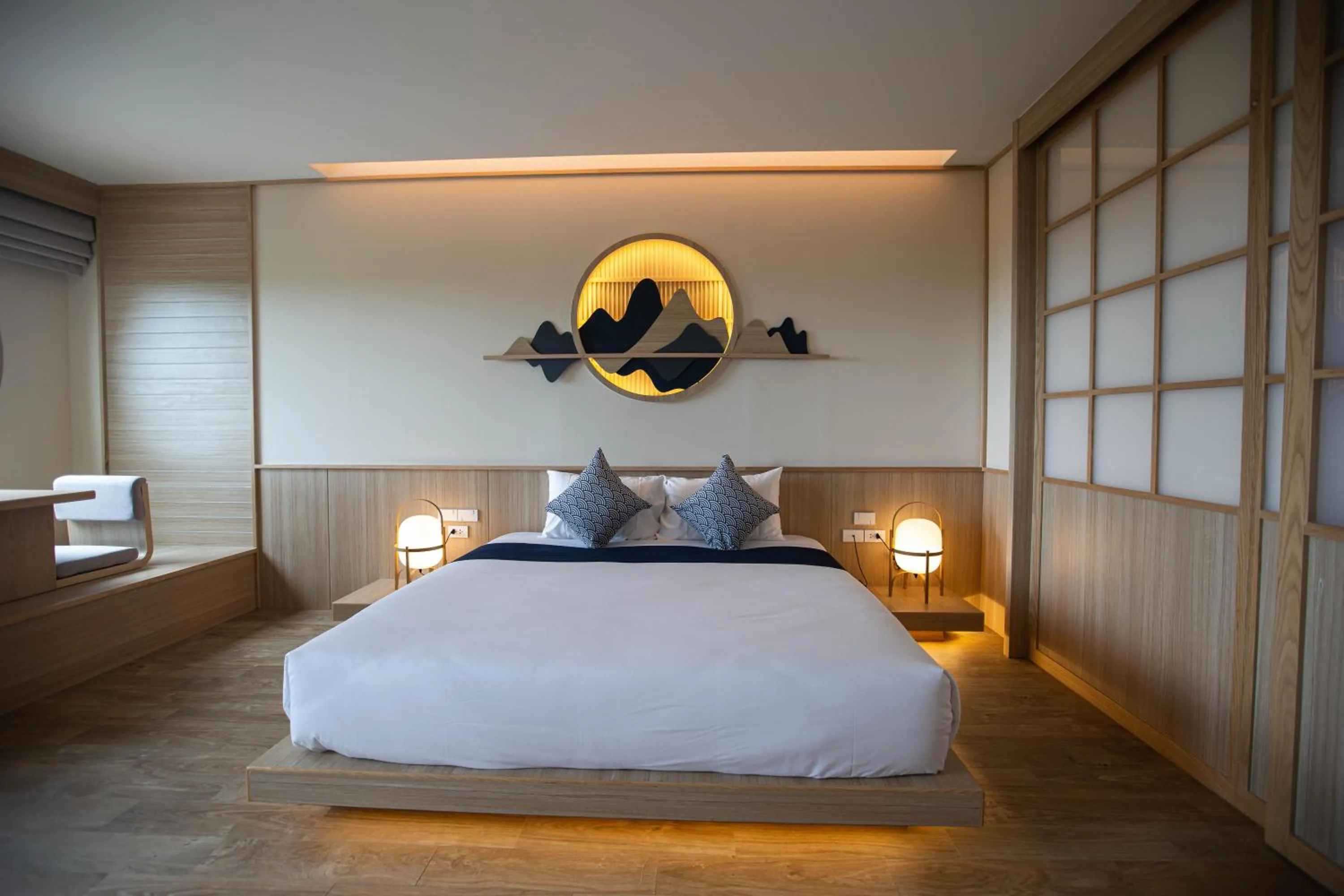 Bed in The Arch Phuket Hotel