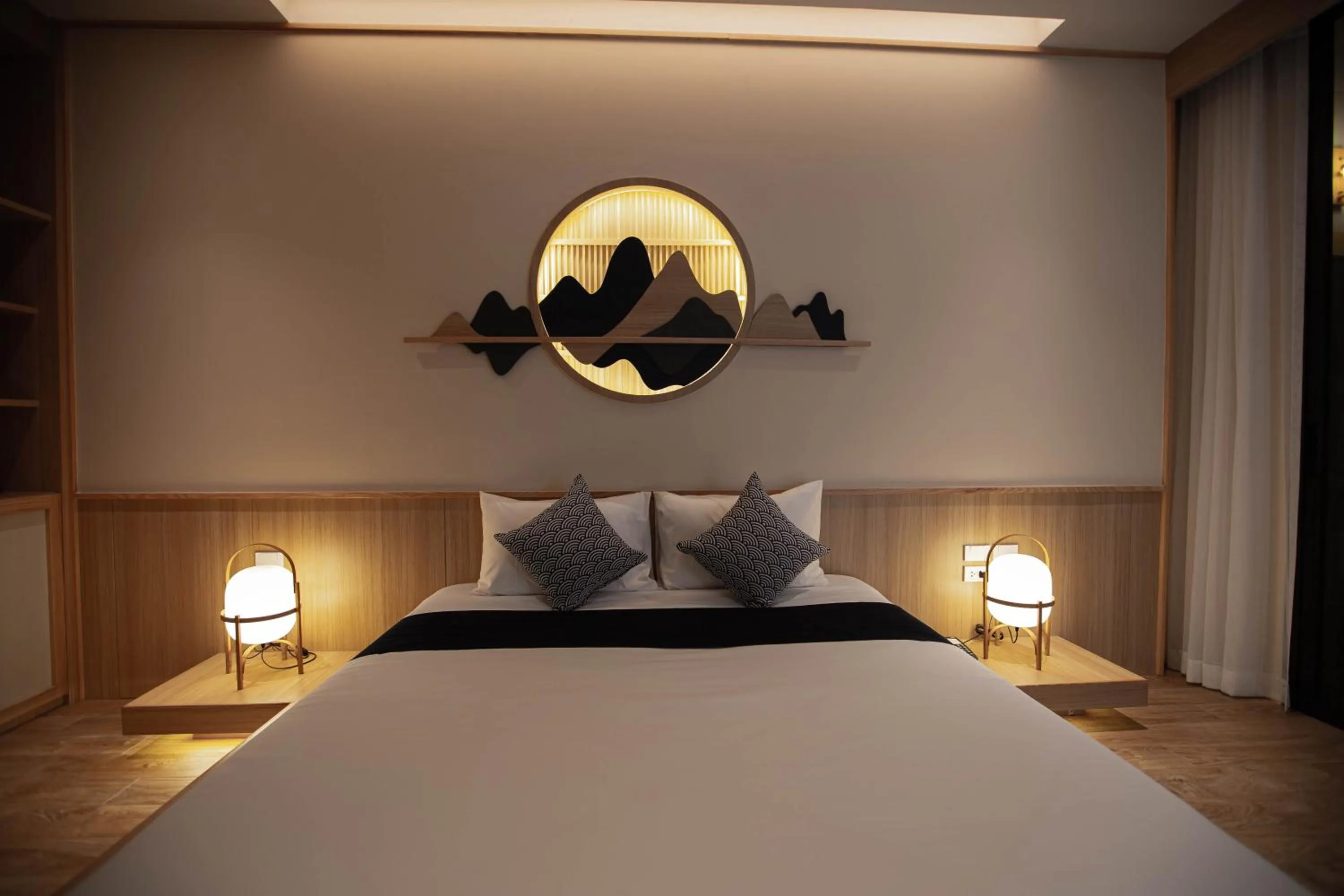 Bed in The Arch Phuket Hotel