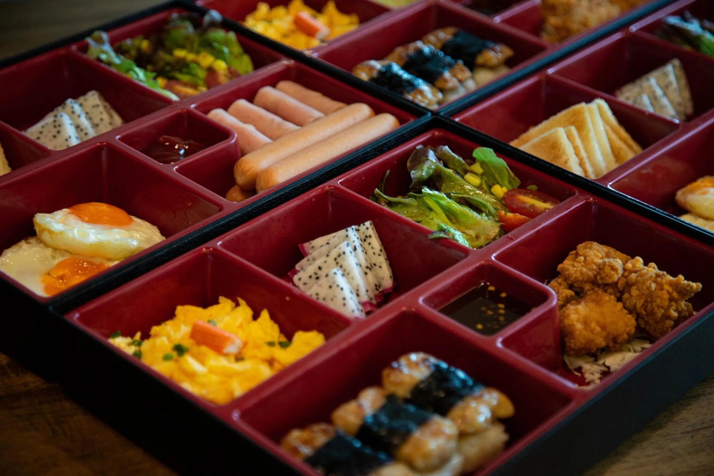 Asian breakfast in The Arch Phuket Hotel