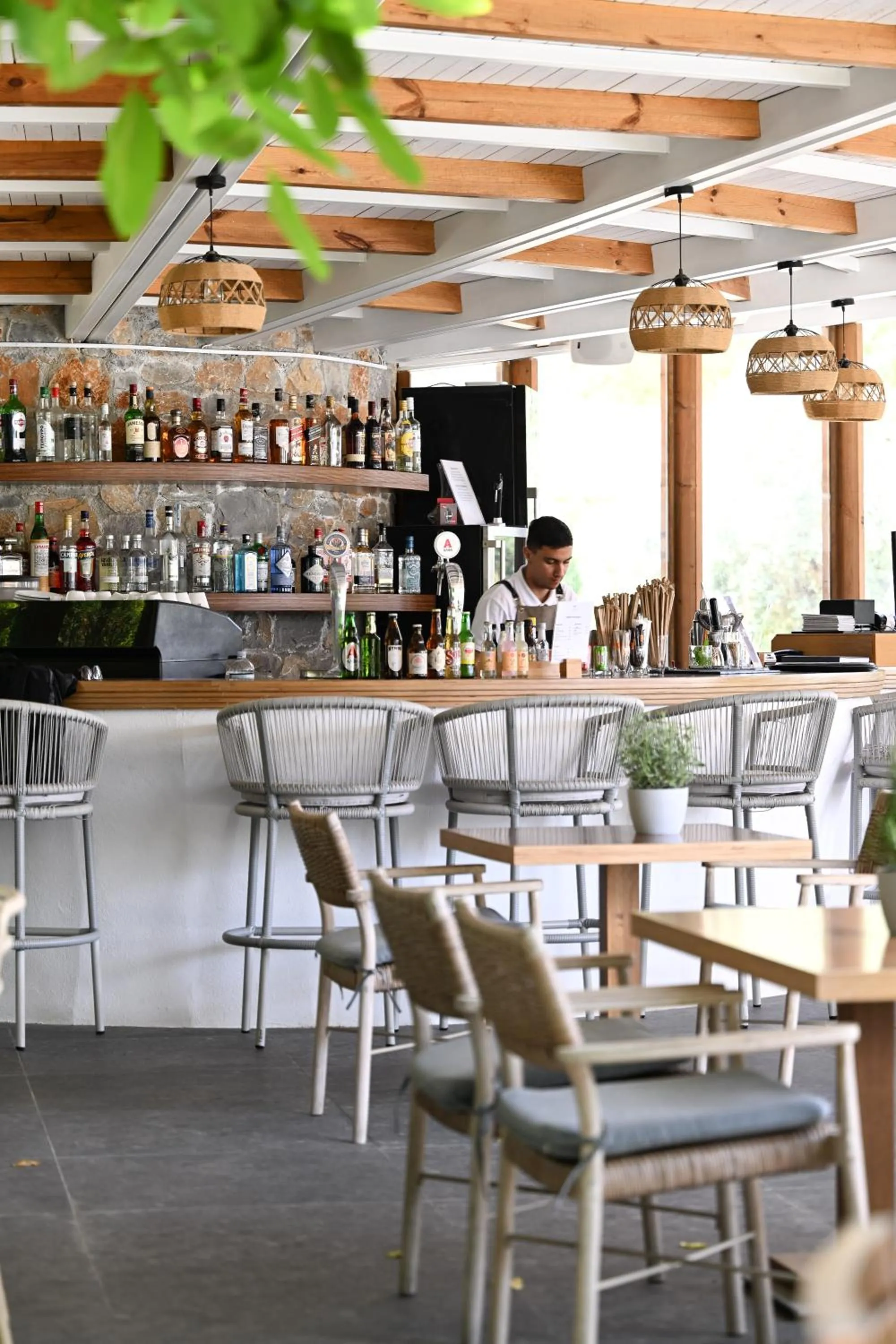 Restaurant/places to eat in Skiathos Avaton Garden, Philian Hotels and Resorts