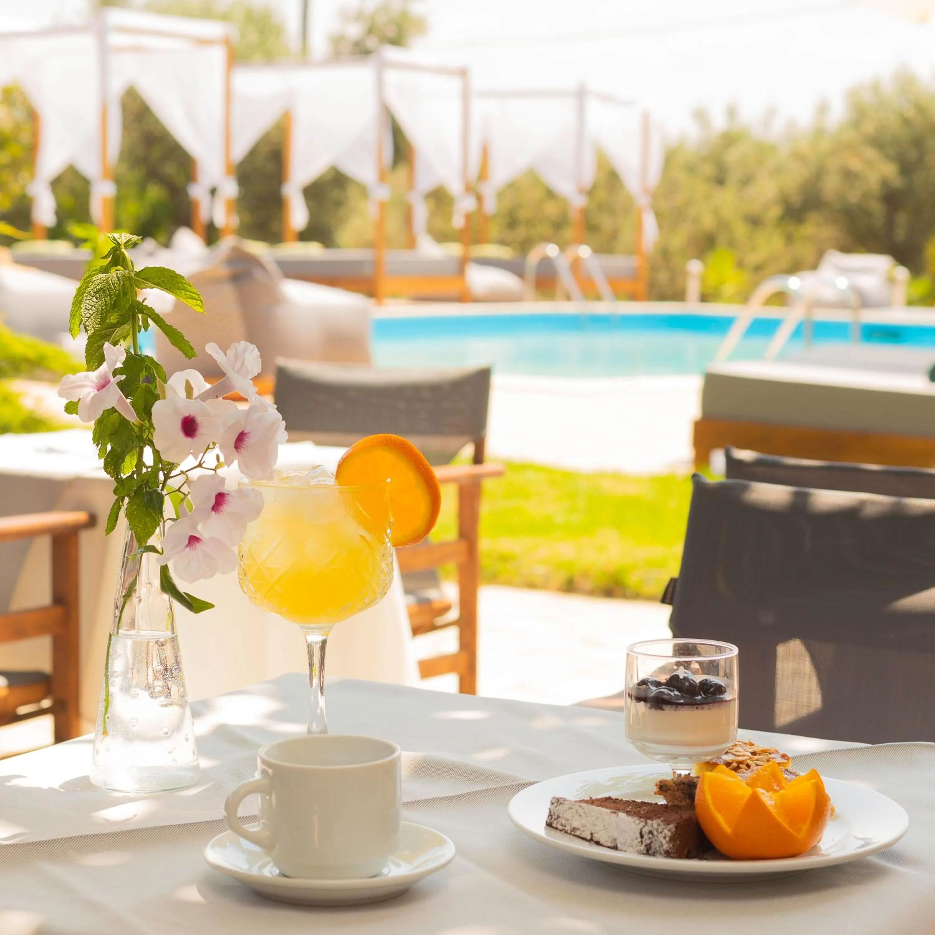 Swimming pool in Skiathos Avaton Garden, Philian Hotels and Resorts