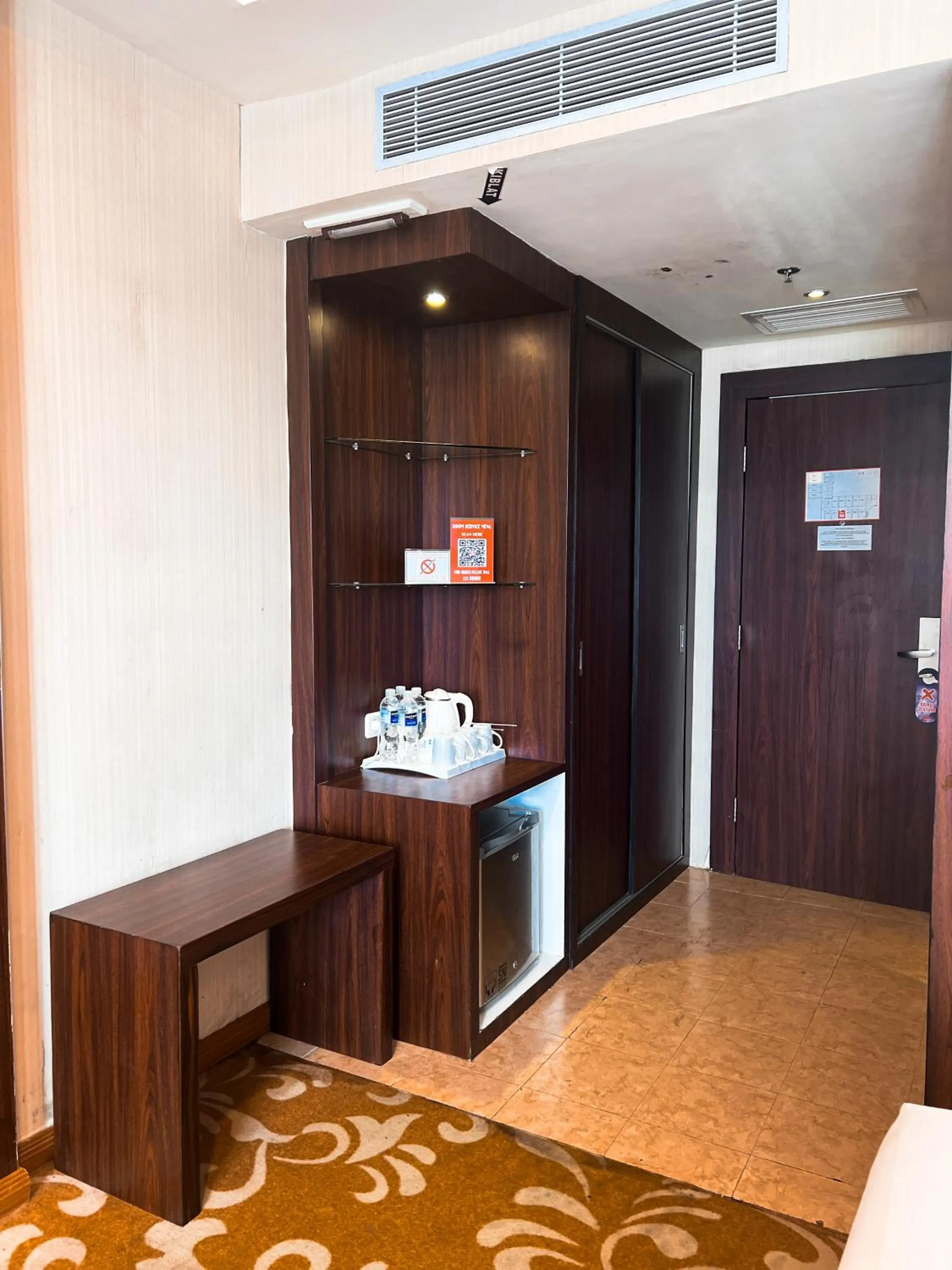 Bed in Batam City Hotel