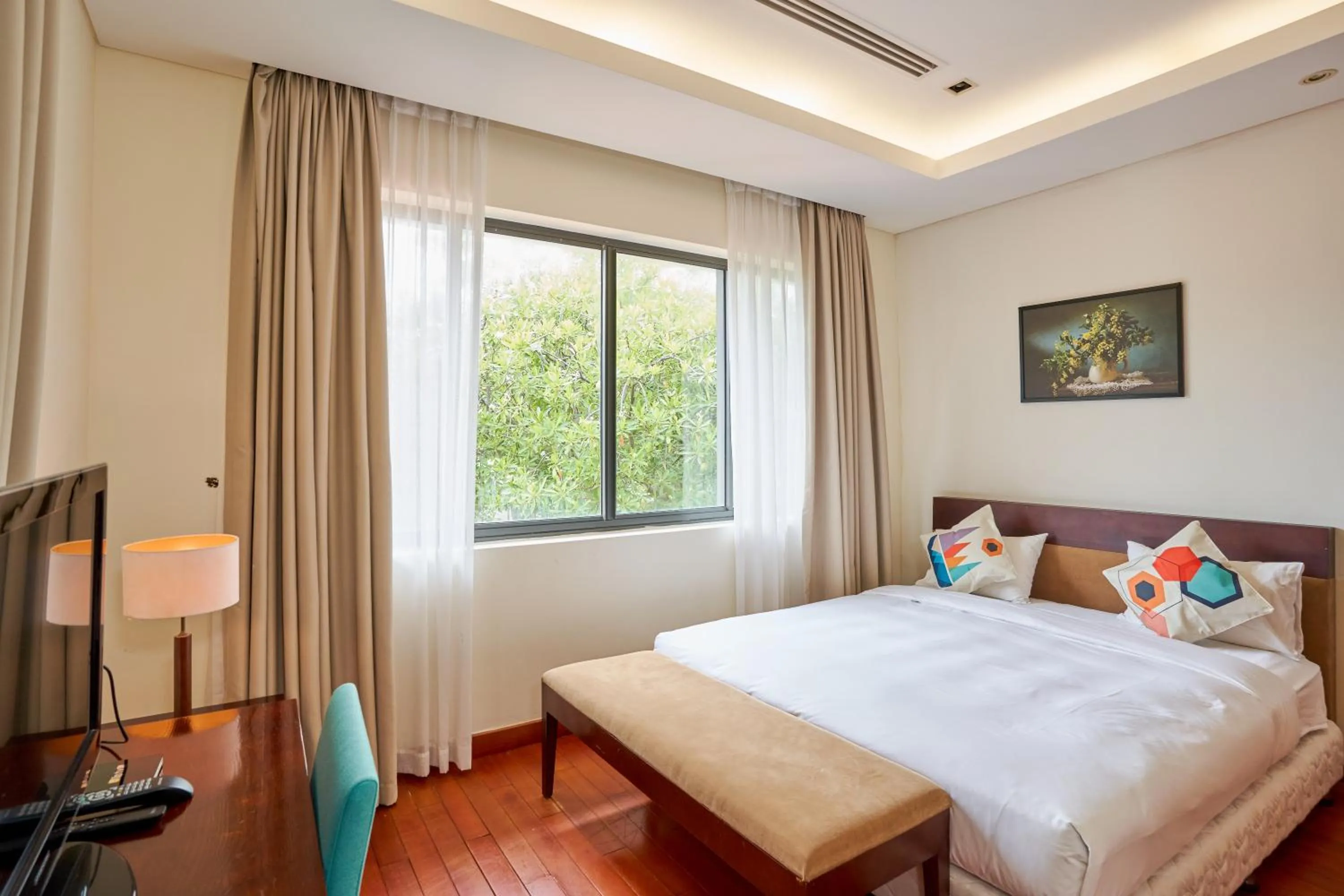 Bedroom in Ocean Beach Villas Danang