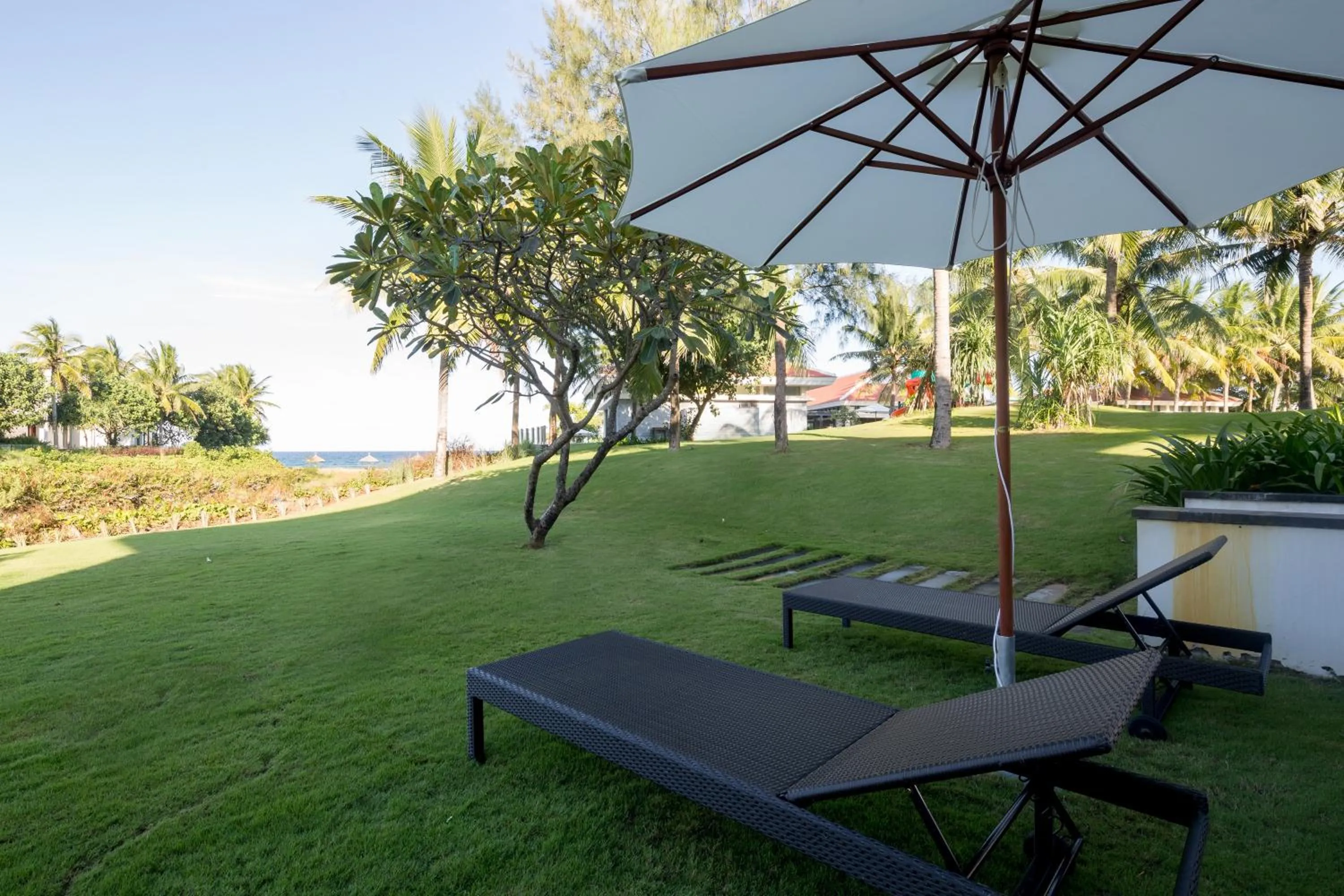 Natural landscape in Ocean Beach Villas Danang