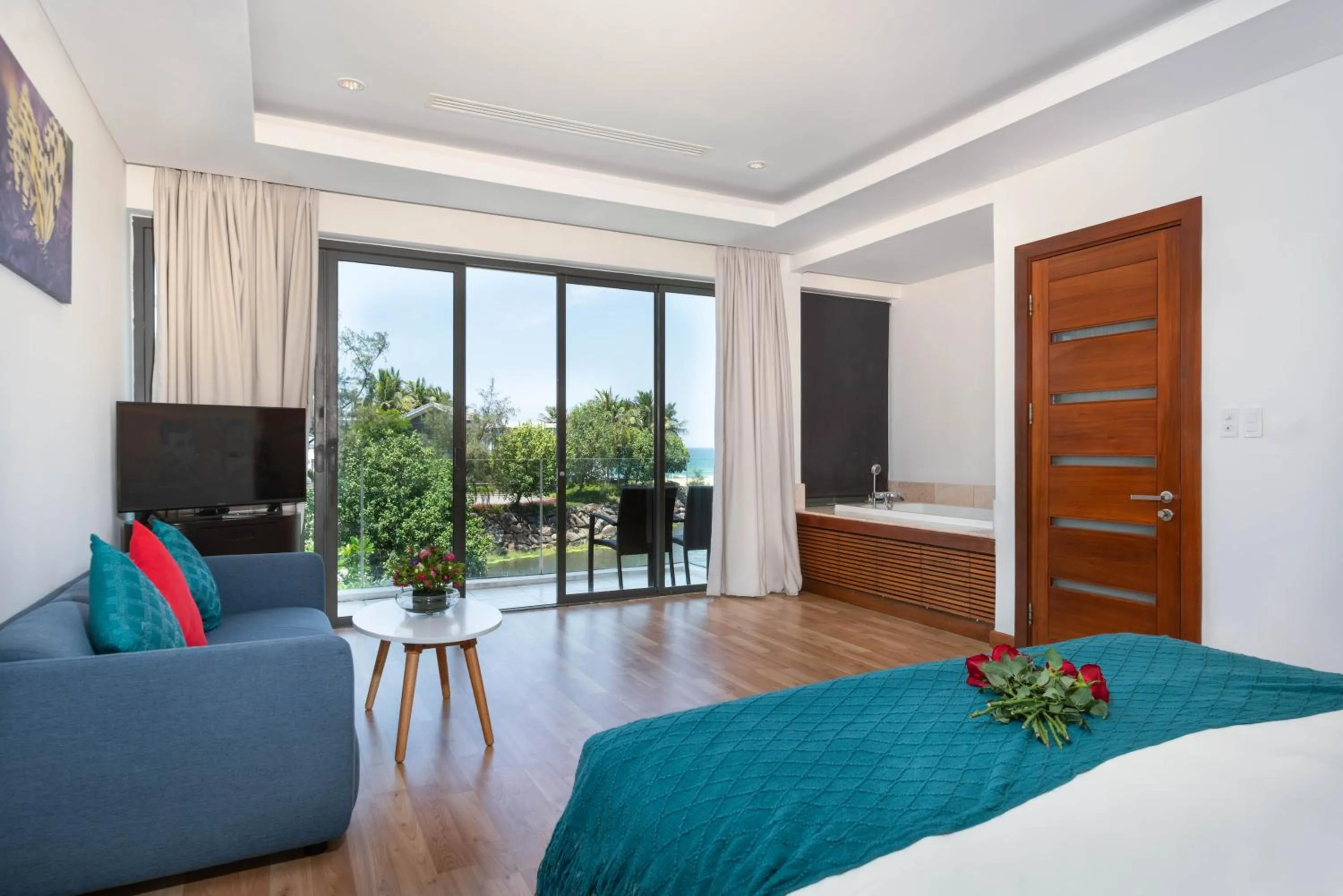 View (from property/room) in Ocean Beach Villas Danang