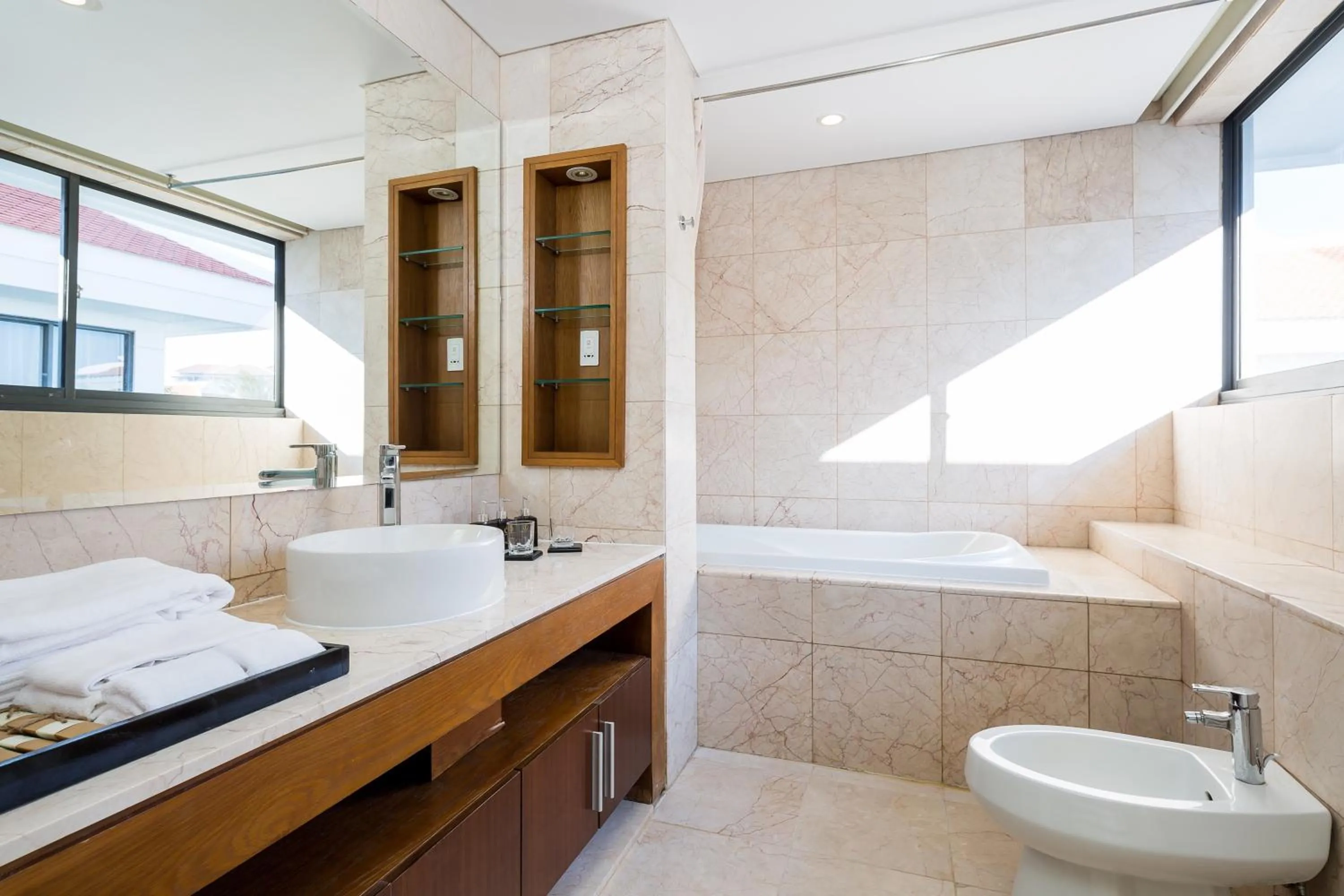 Shower in Ocean Beach Villas Danang