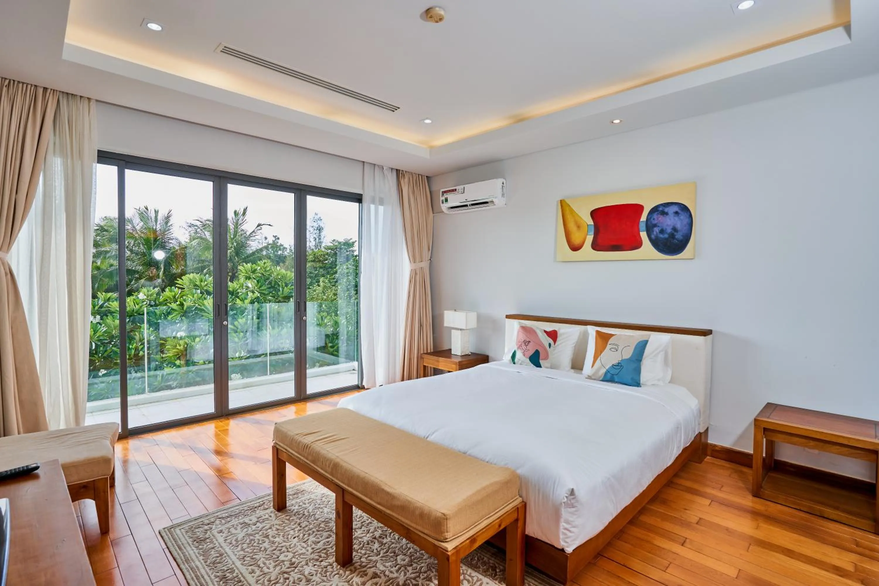 Bedroom in Ocean Beach Villas Danang