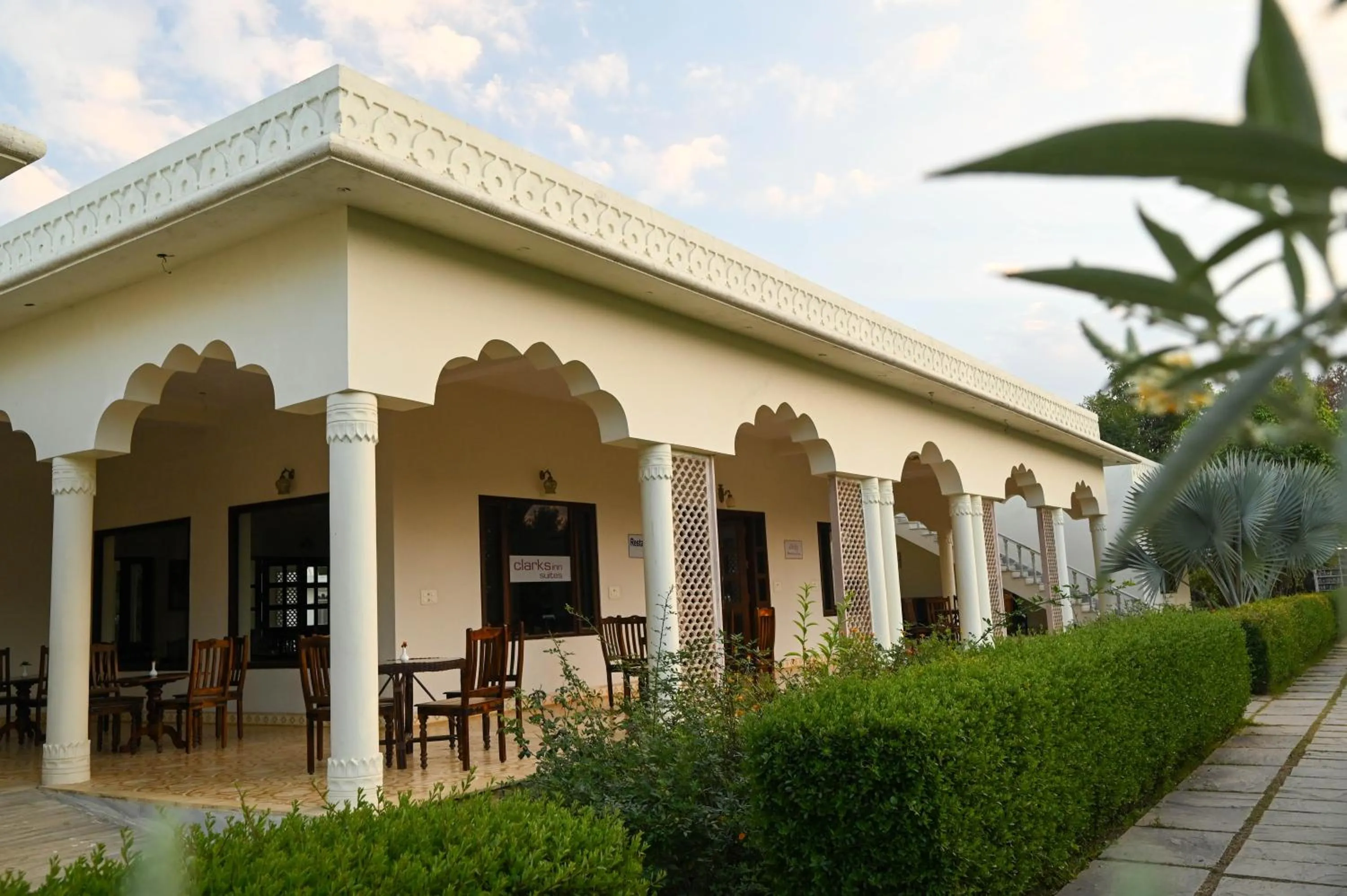 Facade/entrance in ClarksInn Suites Ranthambhore