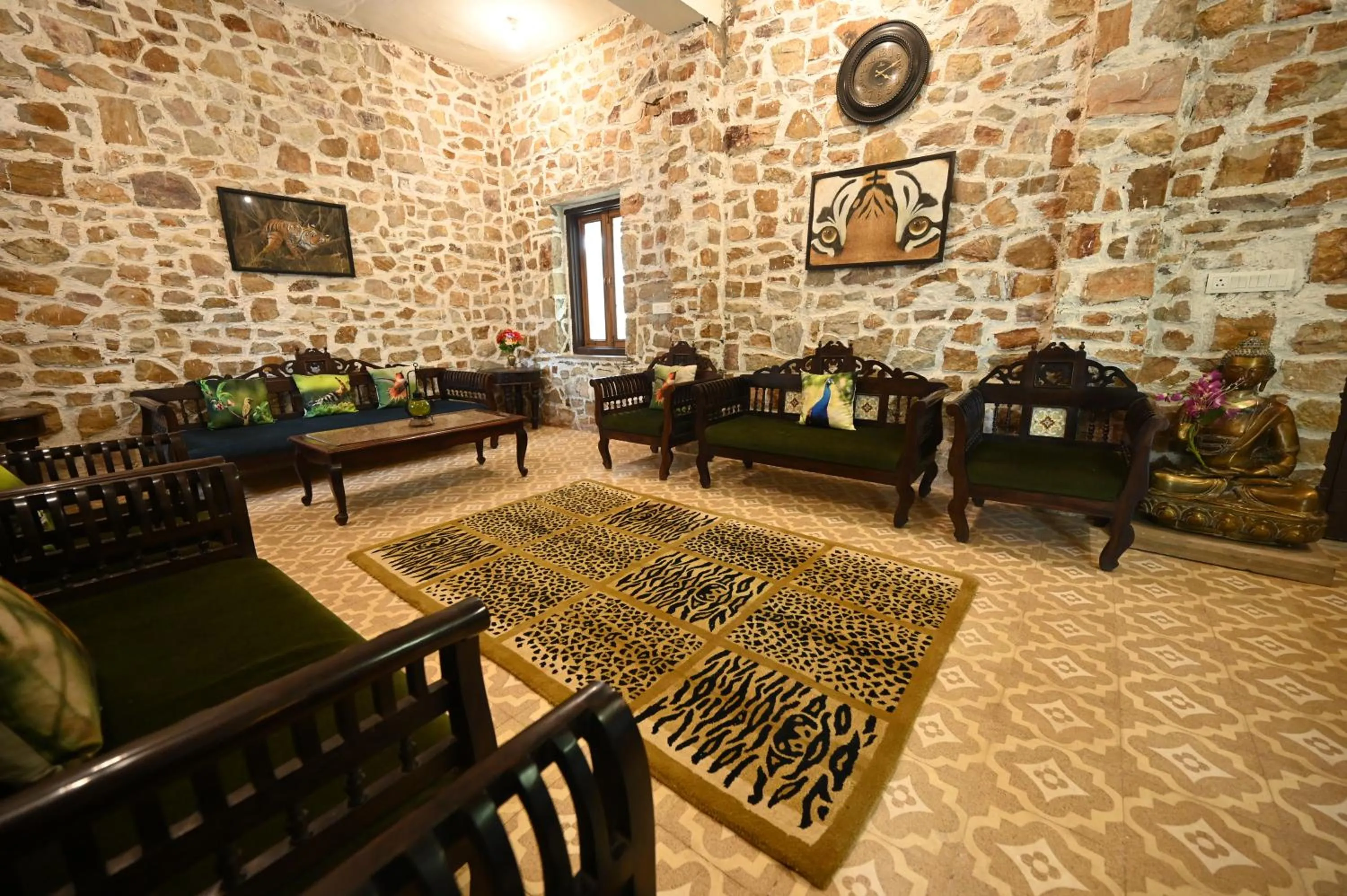 Lobby or reception in ClarksInn Suites Ranthambhore