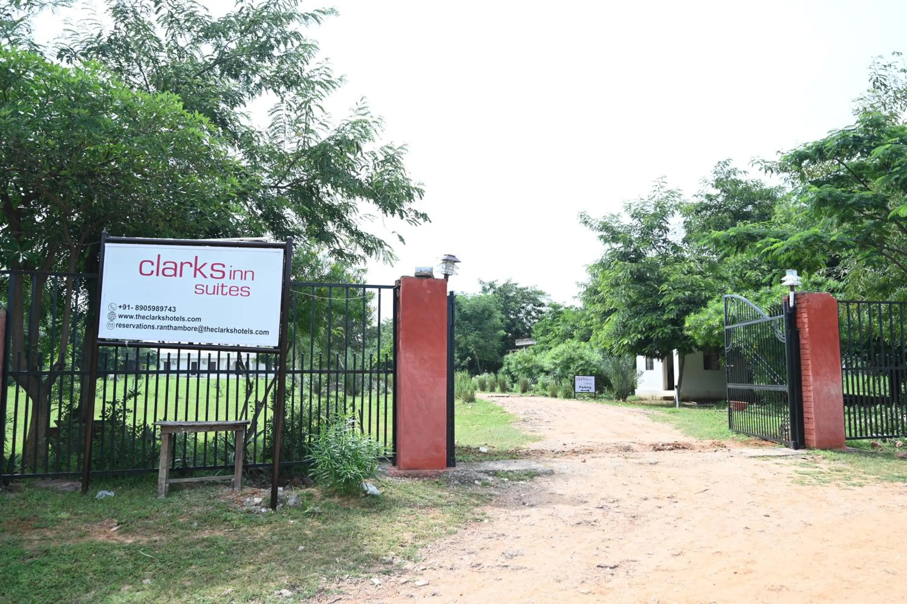 Facade/entrance in ClarksInn Suites Ranthambhore