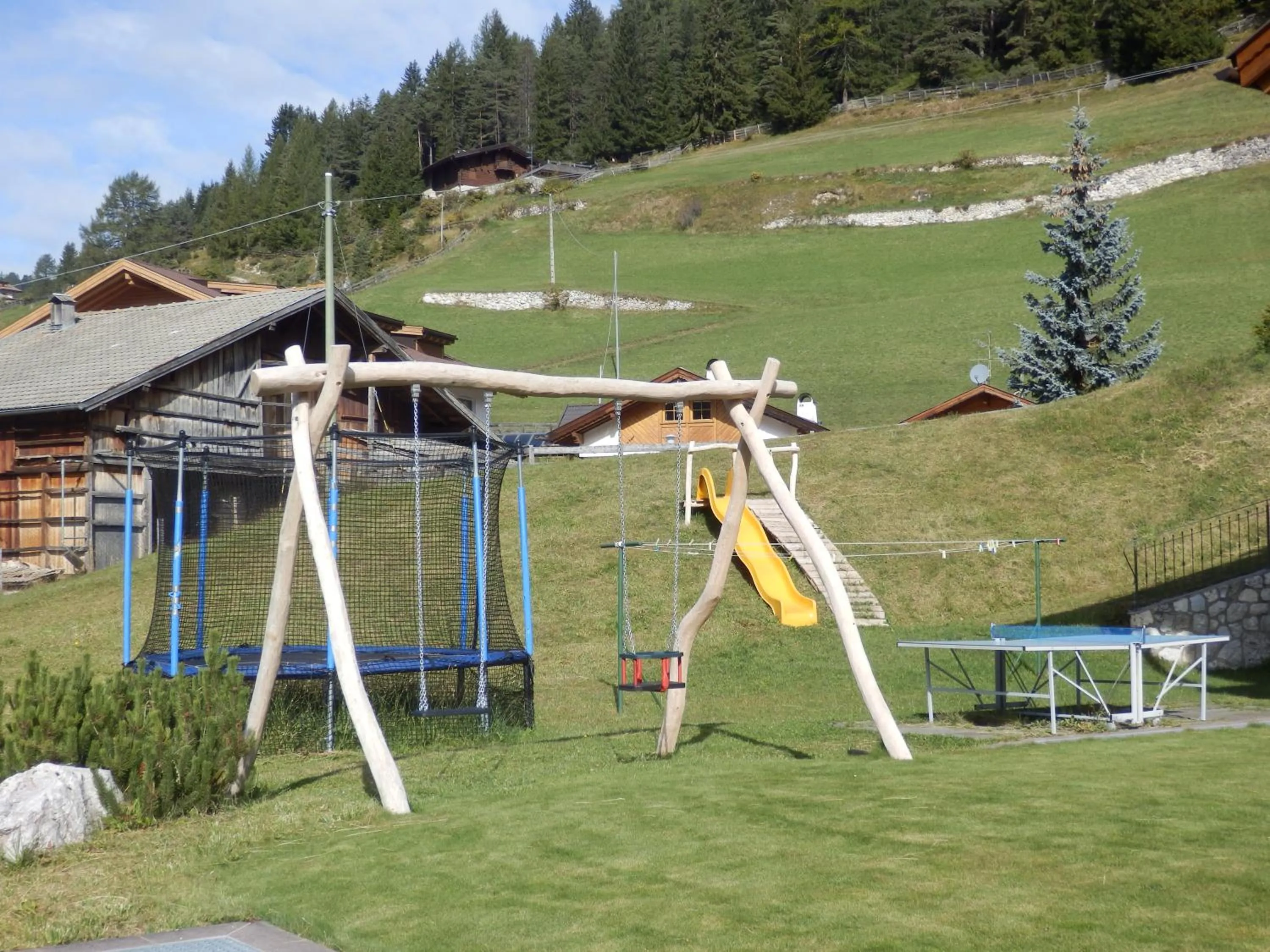 Children play ground in Garni La Majon